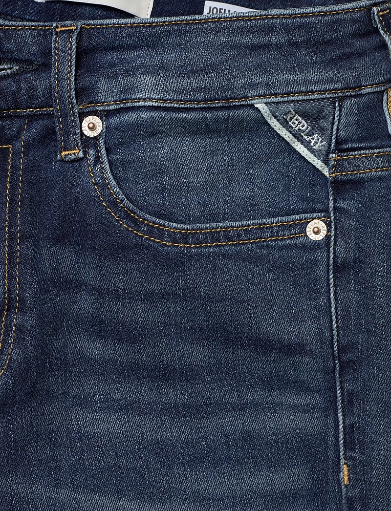 Replay - JOELLA Trousers FLARE REGULAR WAIST - alt eriti laia säärega teksad - dark blue - 4