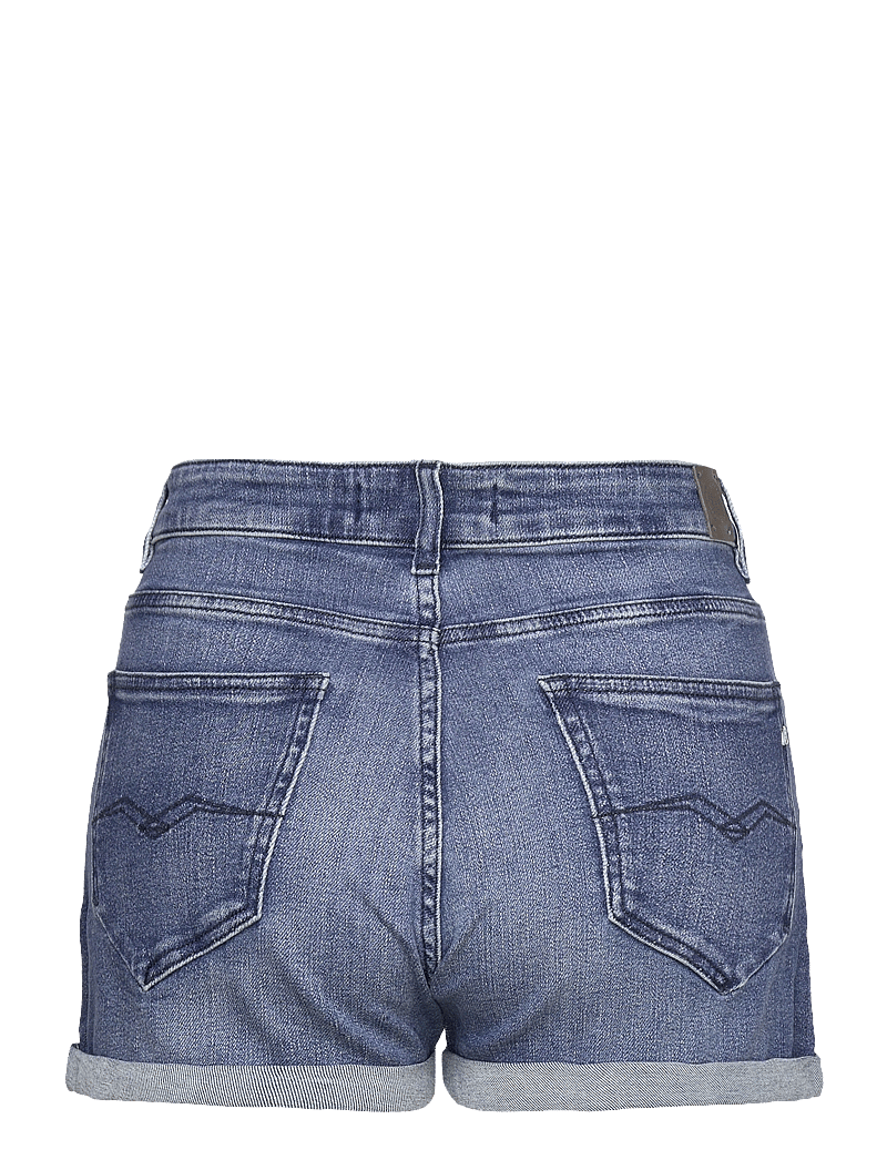 Replay - ANYTA Shorts C-Stretch - jorts - blue - 1