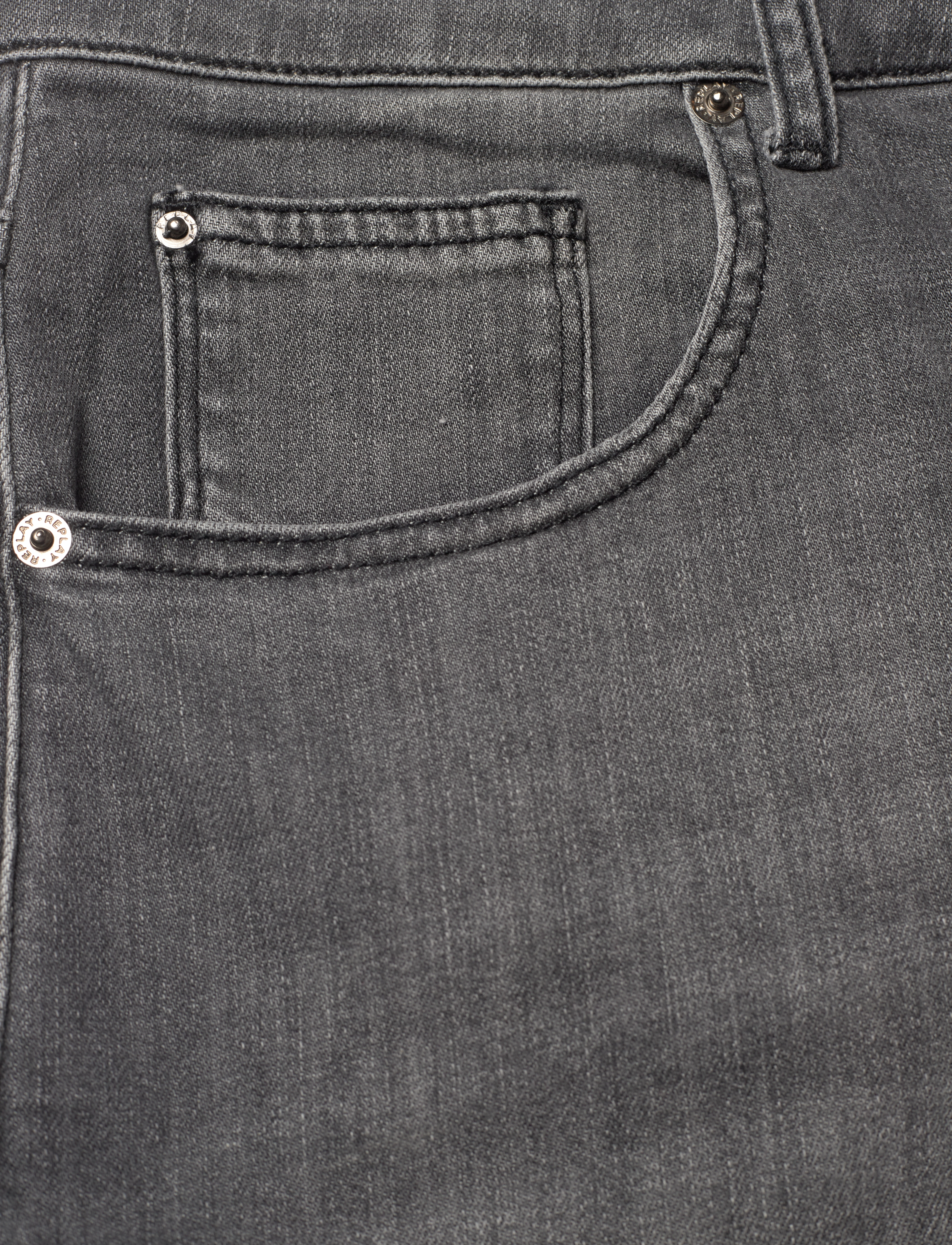 Replay - ANYTA Shorts  99 Denim - korte jeansbroeken - grey - 2