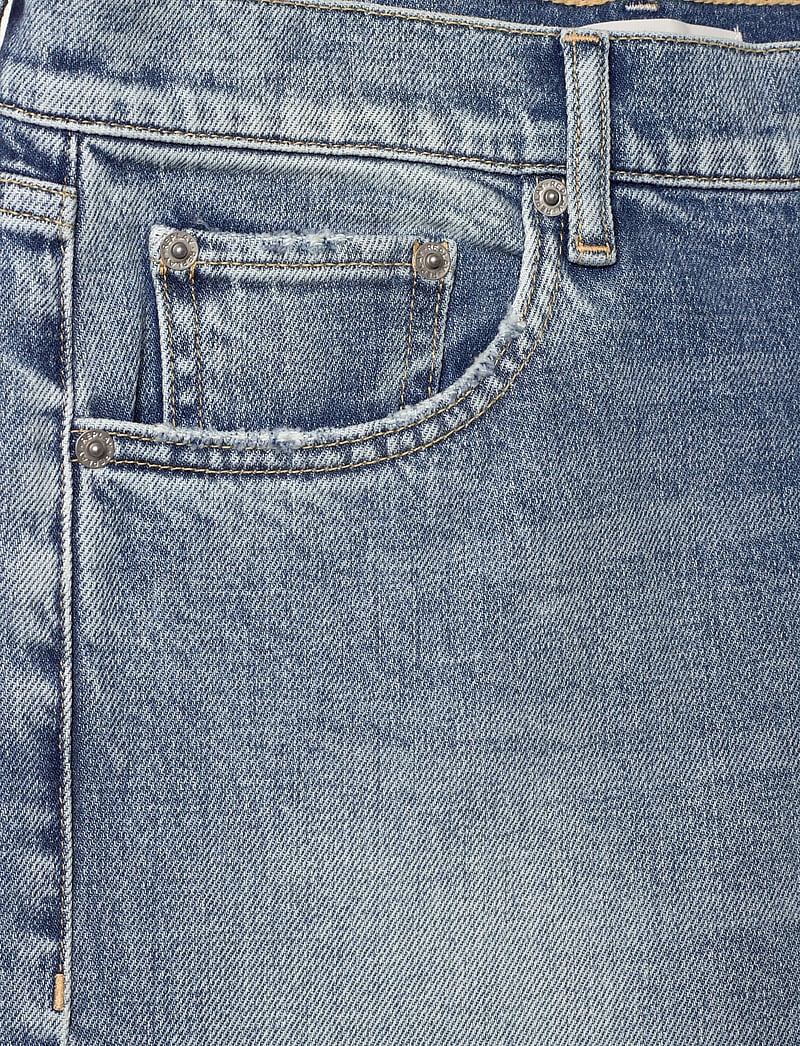 Replay - BECKA Trousers MID WAIST FLARED Original - schlaghosen - blue - 5