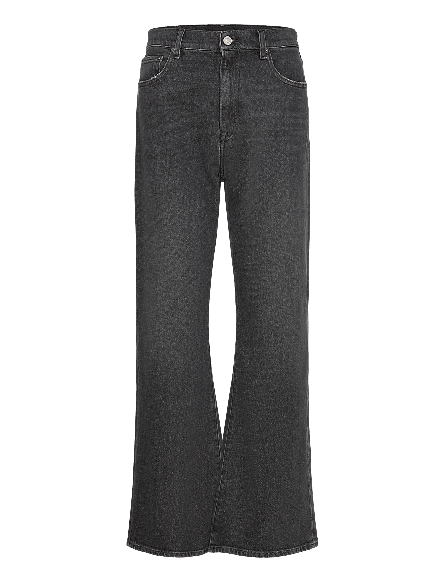 Replay - BECKA Trousers MID WAIST FLARED Original - schlaghosen - grey - 1