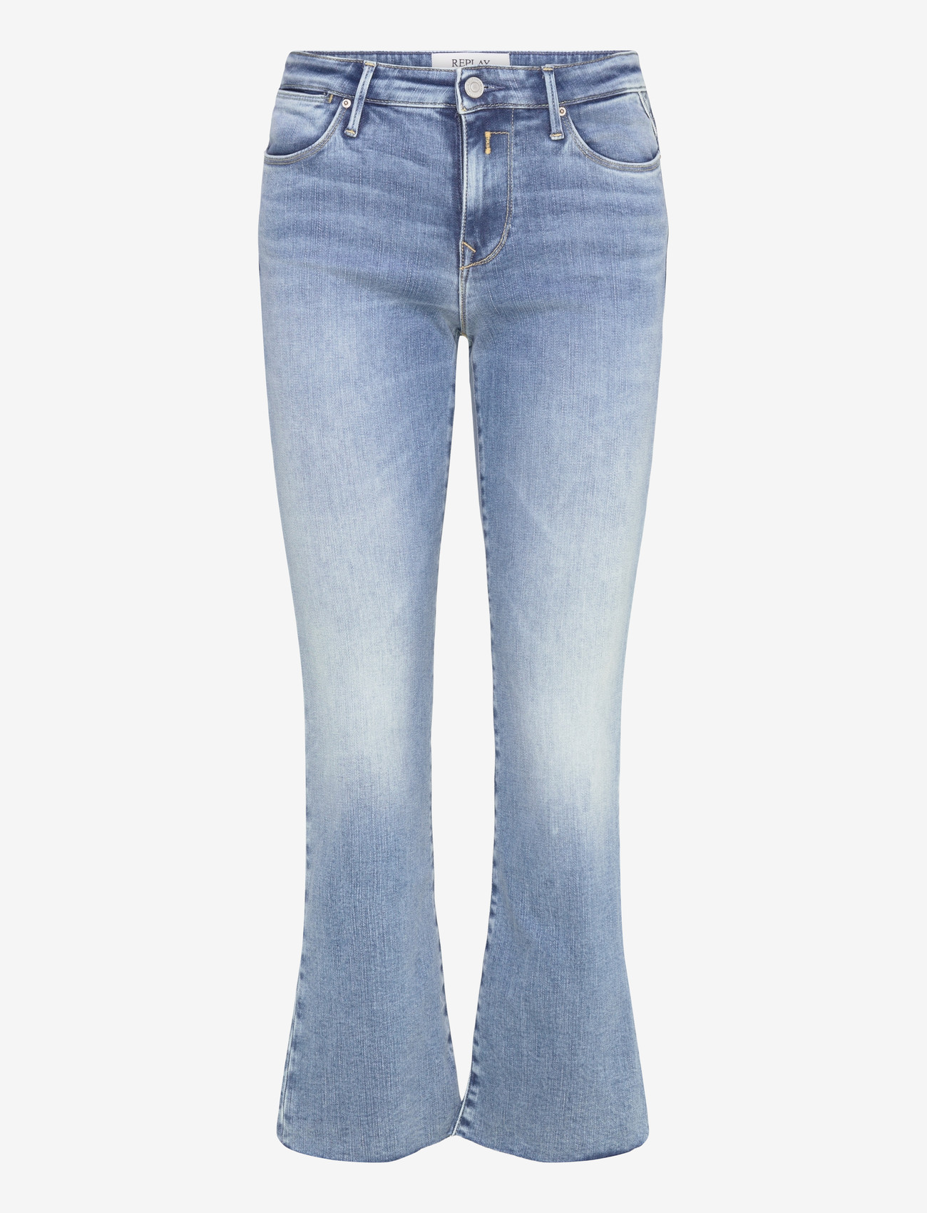 Replay - ZOLIE FLARE Trousers FLARE - schlaghosen - blue - 1