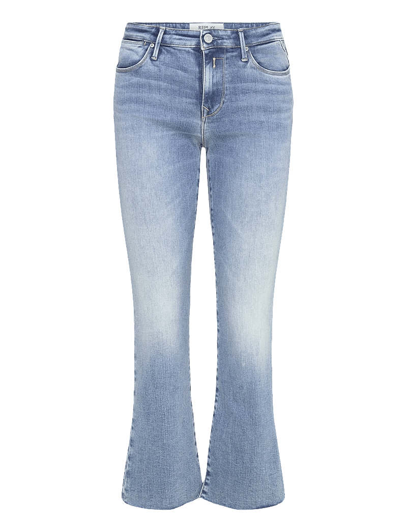 Replay - ZOLIE FLARE Trousers FLARE - schlaghosen - blue - 1