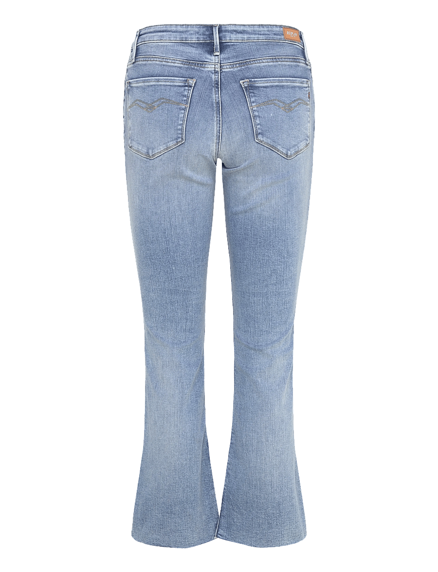 Replay - ZOLIE FLARE Trousers FLARE - schlaghosen - blue - 2