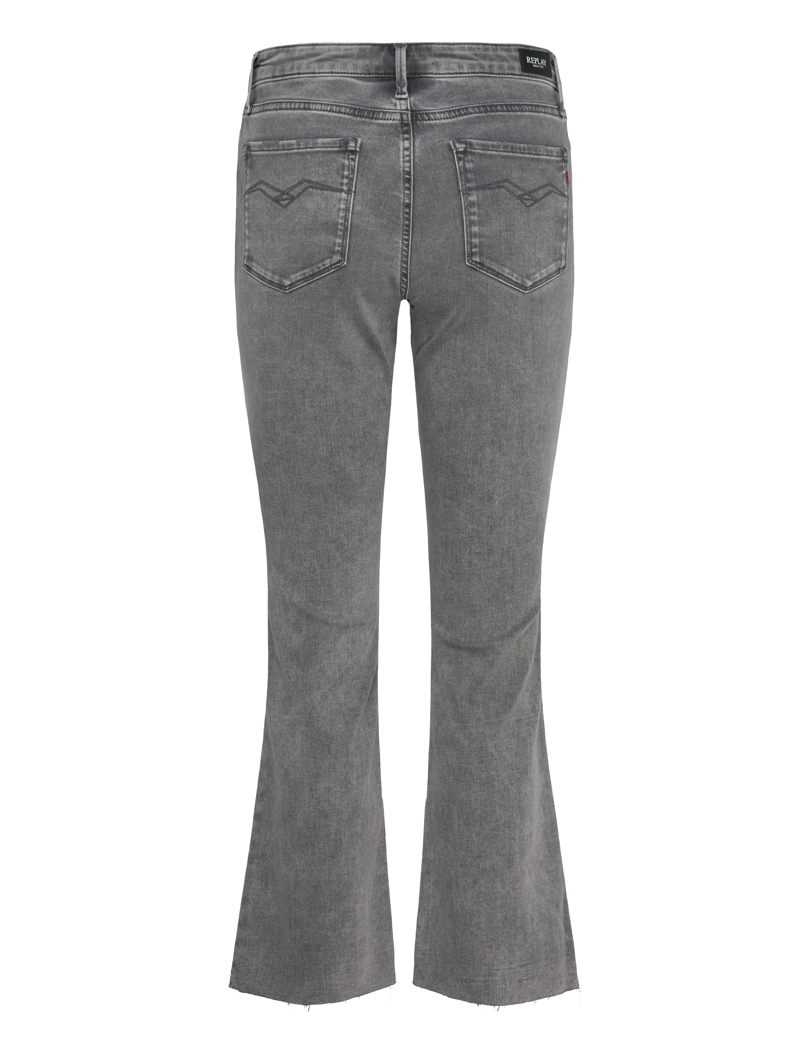 Replay - ZOLIE FLARE Trousers FLARE - flared jeans - grey - 2