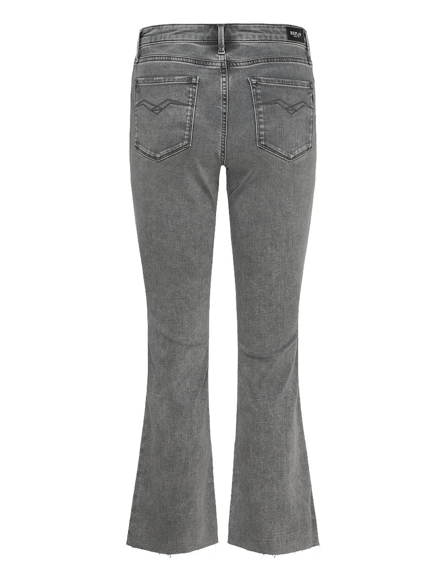 Replay - ZOLIE FLARE Trousers FLARE - flared jeans - grey - 2