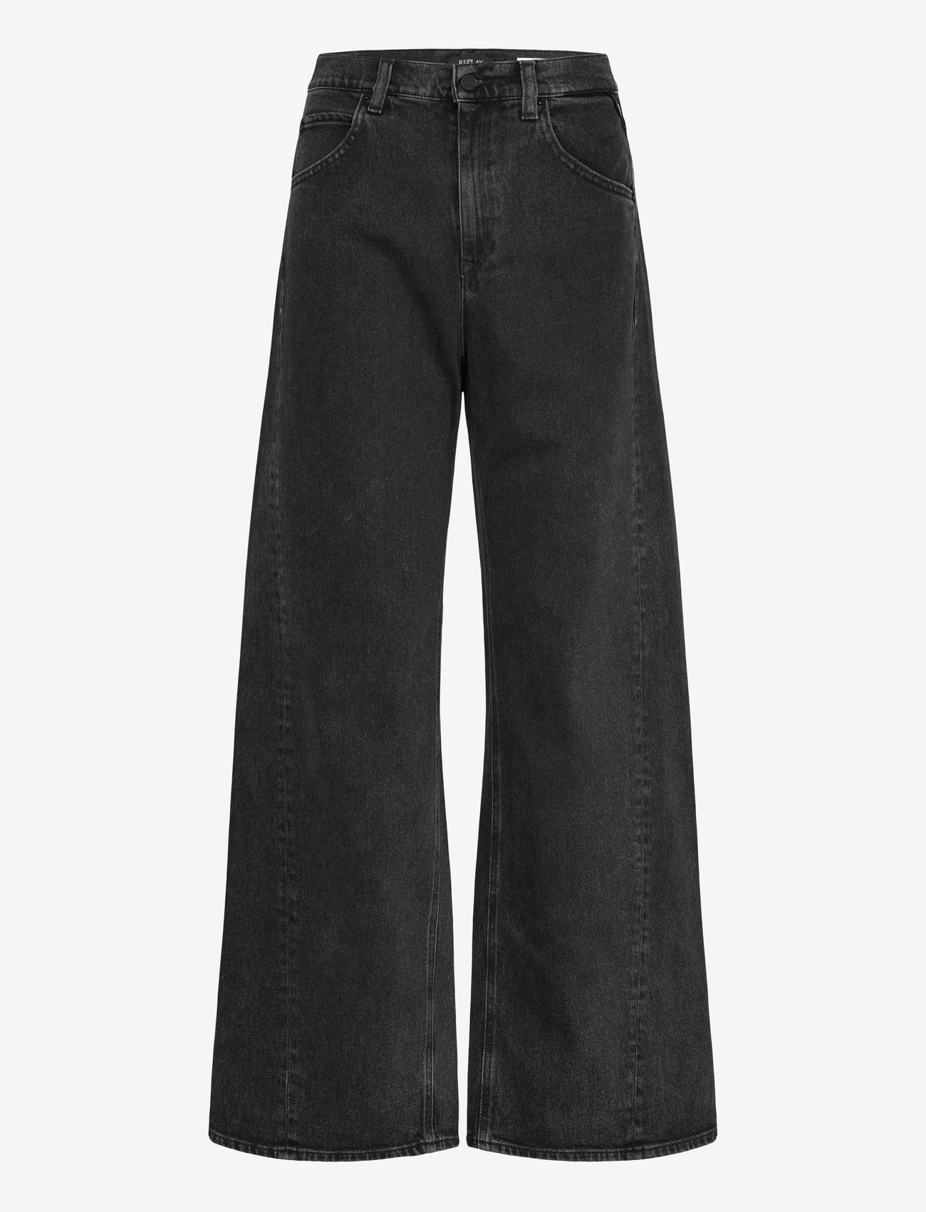 Replay - NARJA Trousers BAGGY - brede jeans - grey - 0