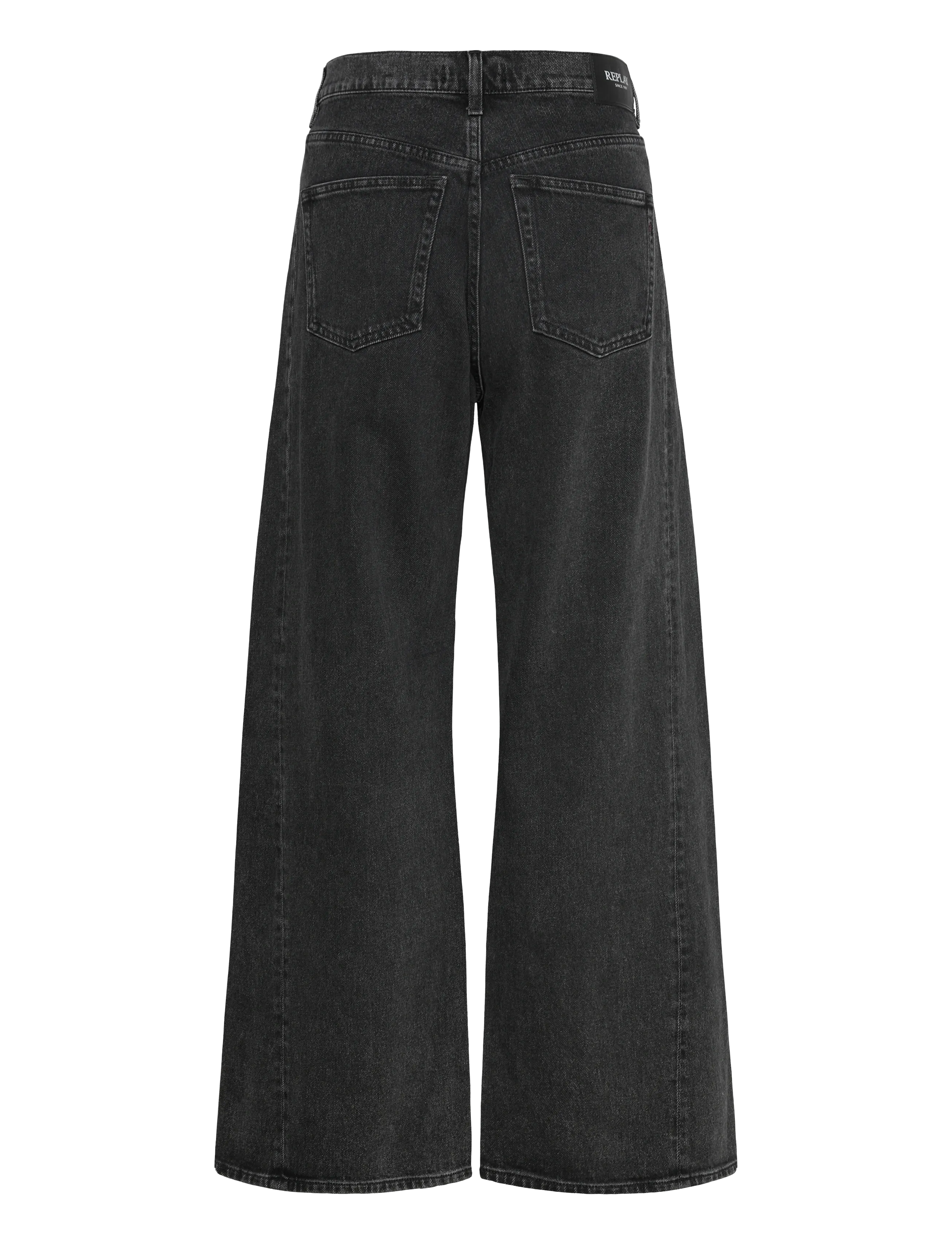 Replay - NARJA Trousers BAGGY - brede jeans - grey - 2