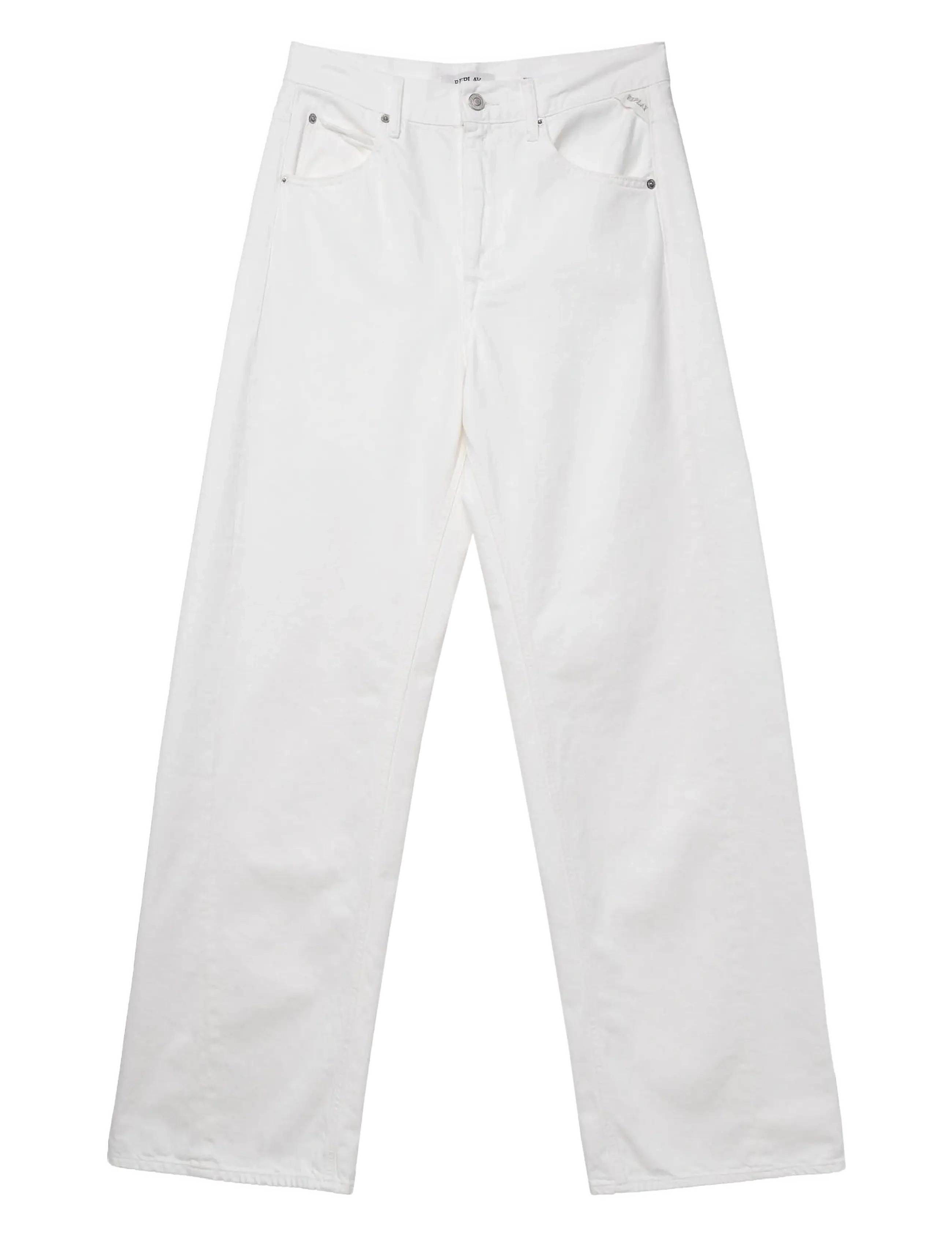 REPLAY Narja Hosen Baggy Weiß - 29x32 - Damen