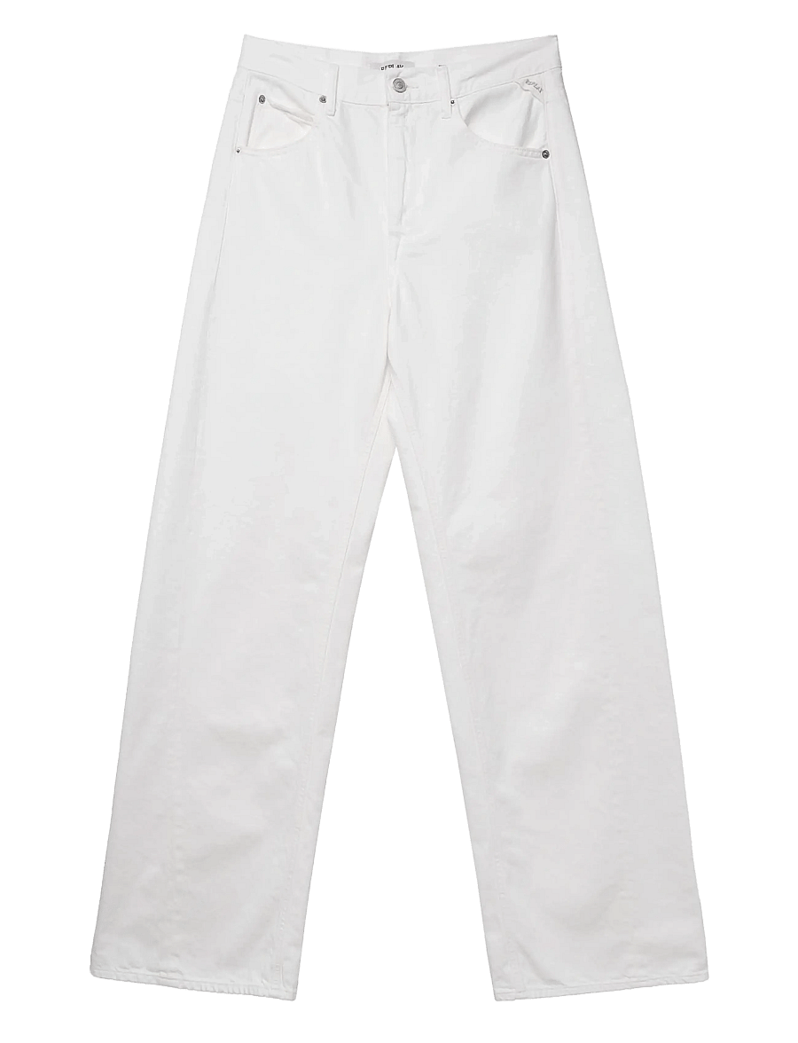 Replay - NARJA Trousers BAGGY - brede jeans - white - 1