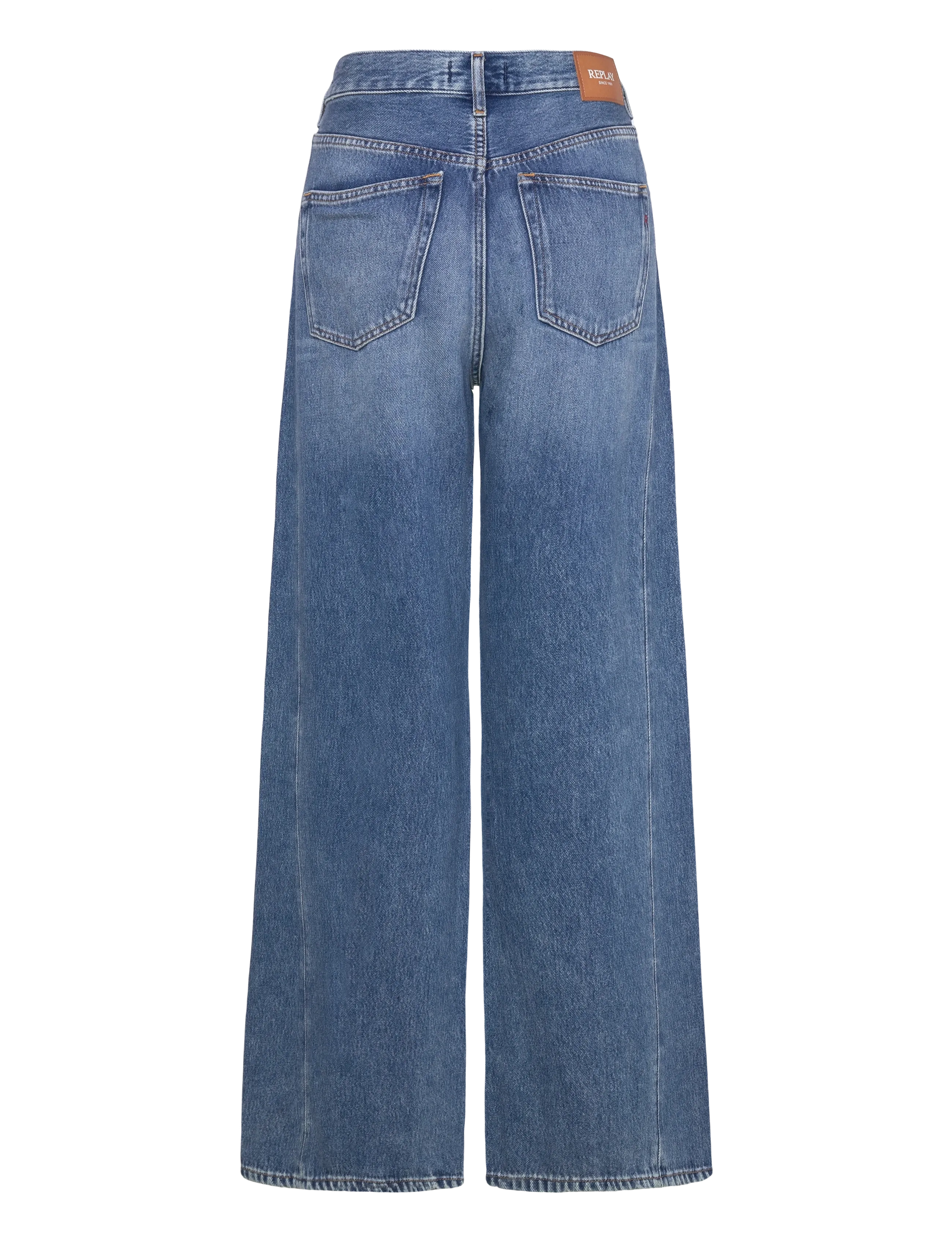 Replay - NARJA Trousers BAGGY - wide leg jeans - blue - 2
