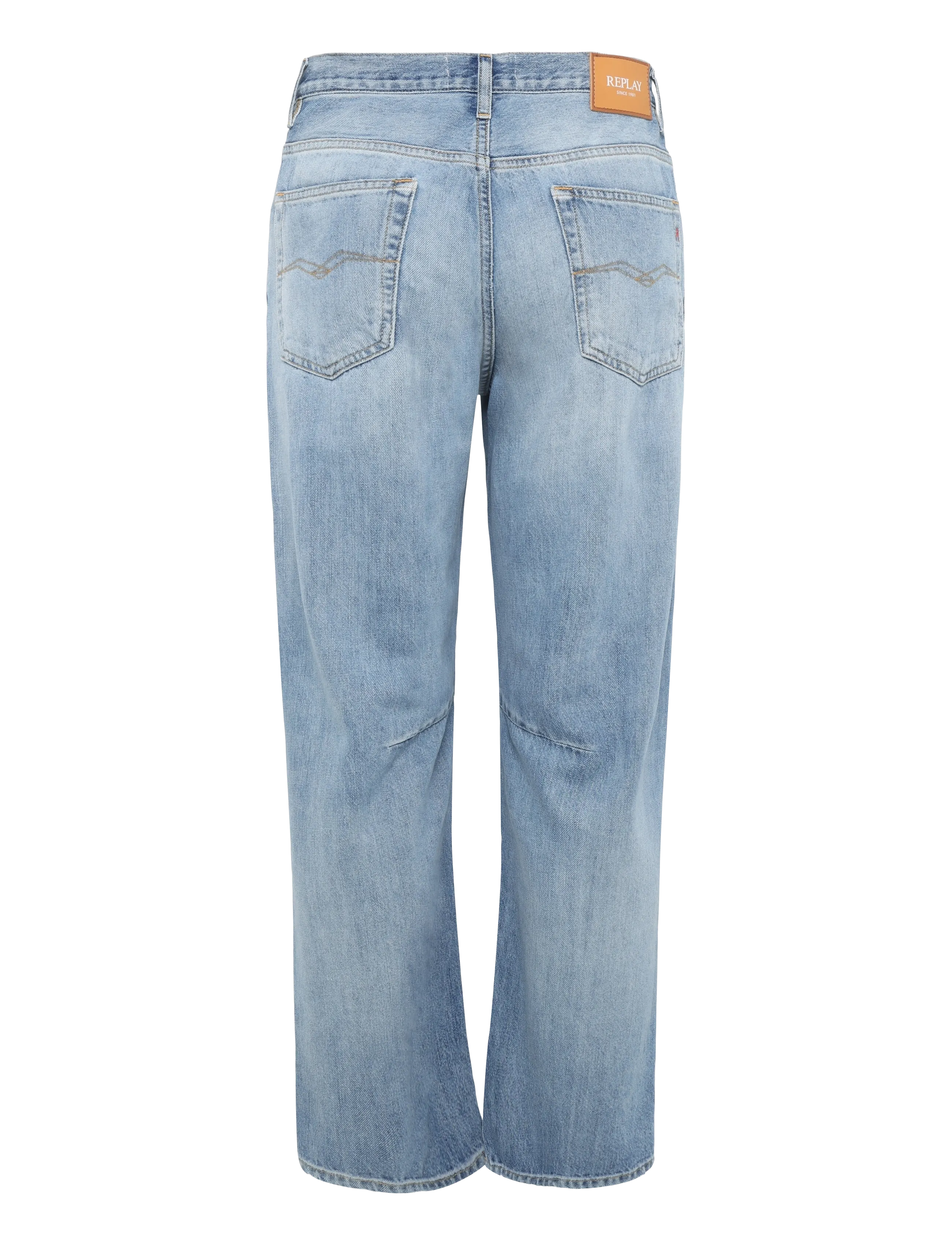 Replay - JANIE Trousers BARREL - barrel jeans - blue - 2