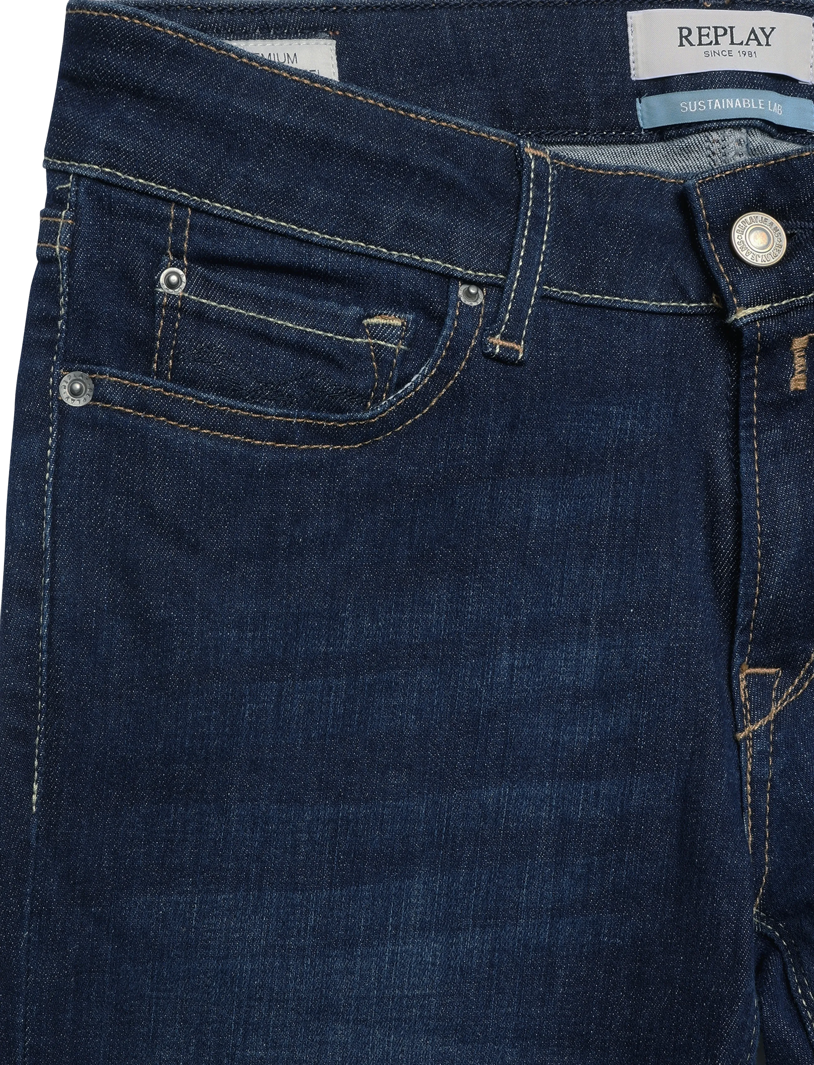 Replay - NEWLUZ BOOTCUT Trousers BOOTCUT ,Sustainable - blue - 5
