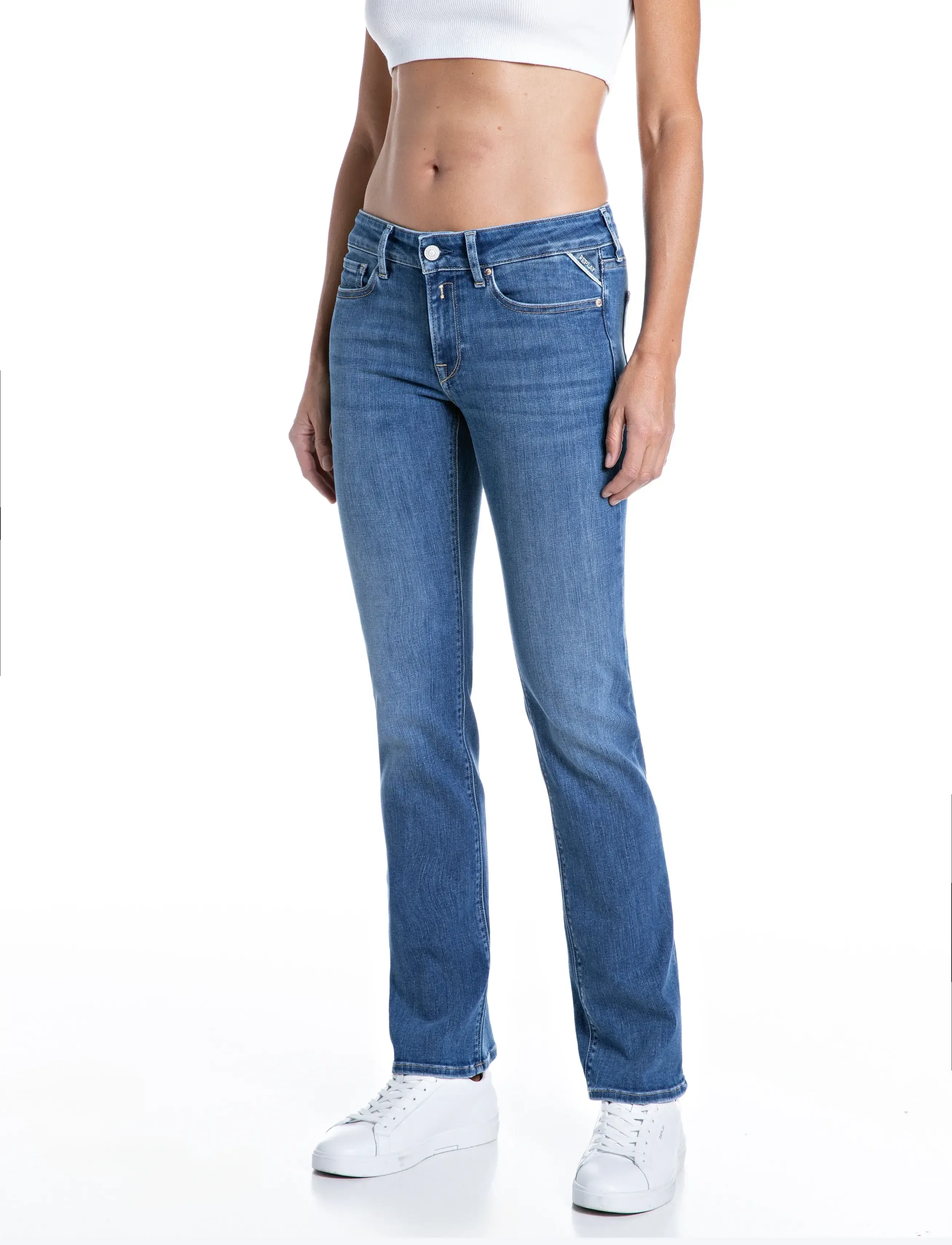 Replay NEWLUZ BOOTCUT Trousers BOOTCUT ,Sustainable - Jeans - BLUE / blue