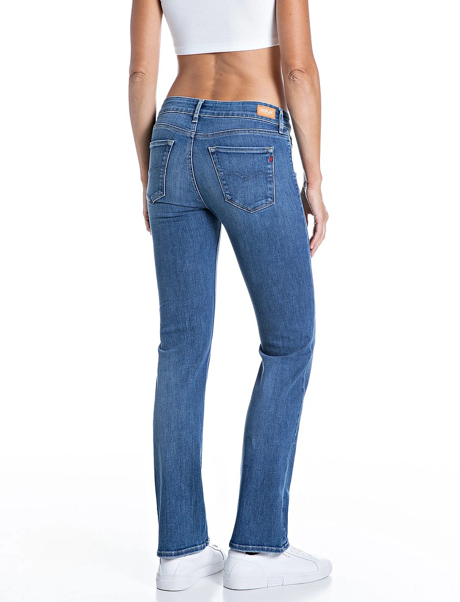 Replay - NEWLUZ BOOTCUT Trousers BOOTCUT ,Sustainable - bootcut jeans - blue - 3