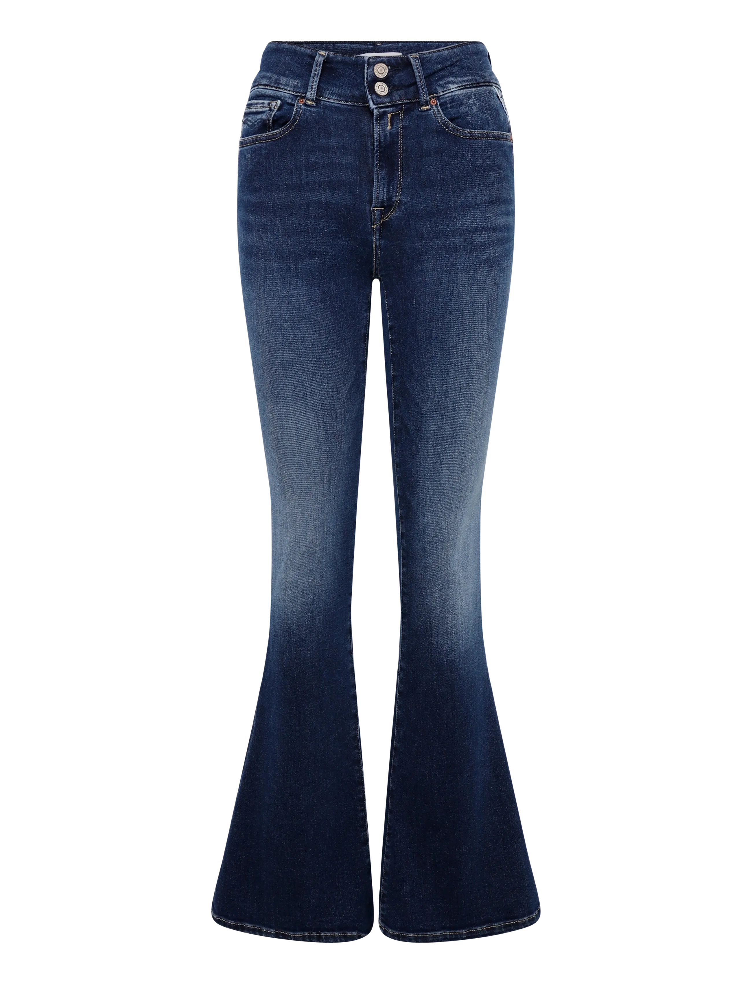 Replay - NEWLUZ FLARE Trousers FLARE - utsvängda jeans - blue - 1