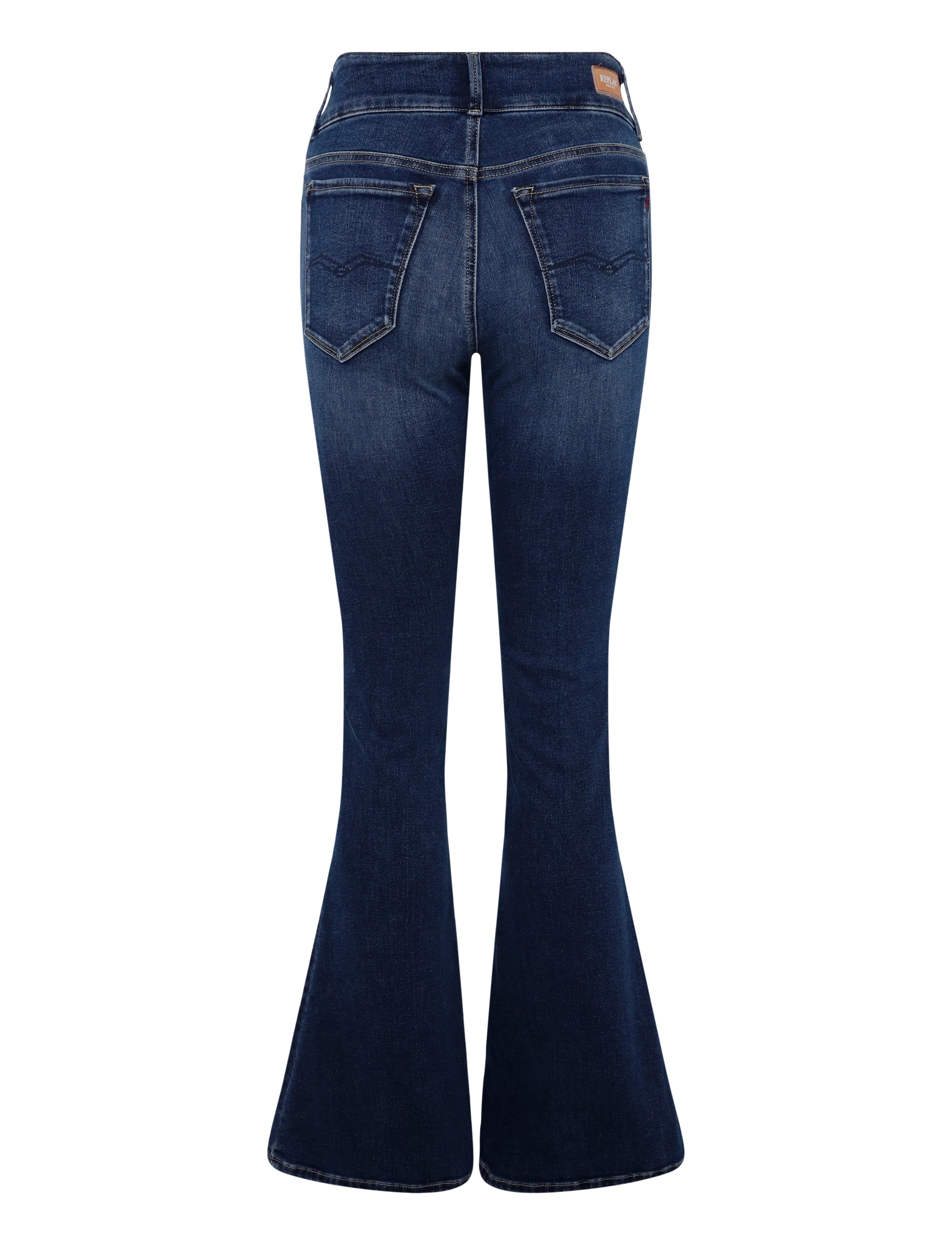 Replay - NEWLUZ FLARE Trousers FLARE - utsvängda jeans - blue - 2