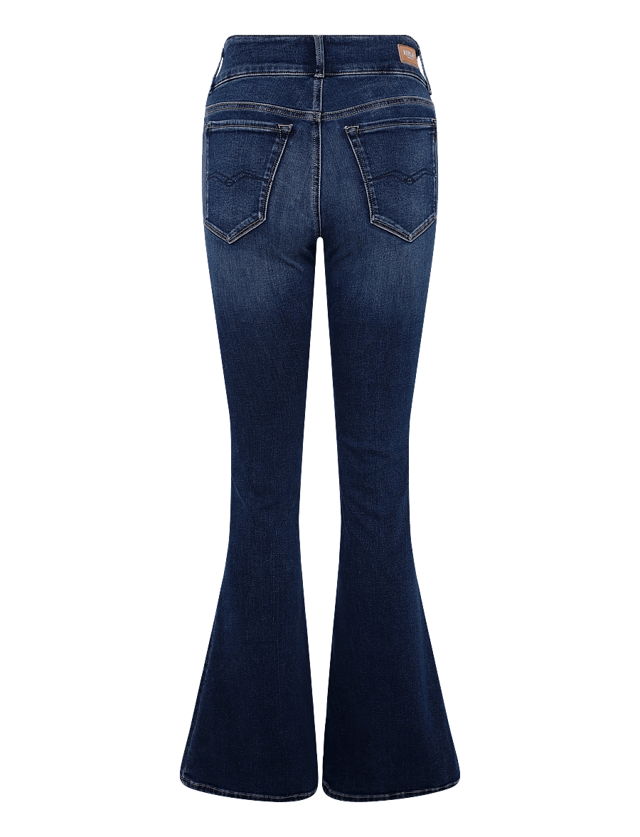 Replay - NEWLUZ FLARE Trousers FLARE - utsvängda jeans - blue - 2