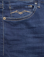 Replay - NEW LUZ ANKLE ZIP - džinsa bikses ar šaurām starām - medium blue - 2
