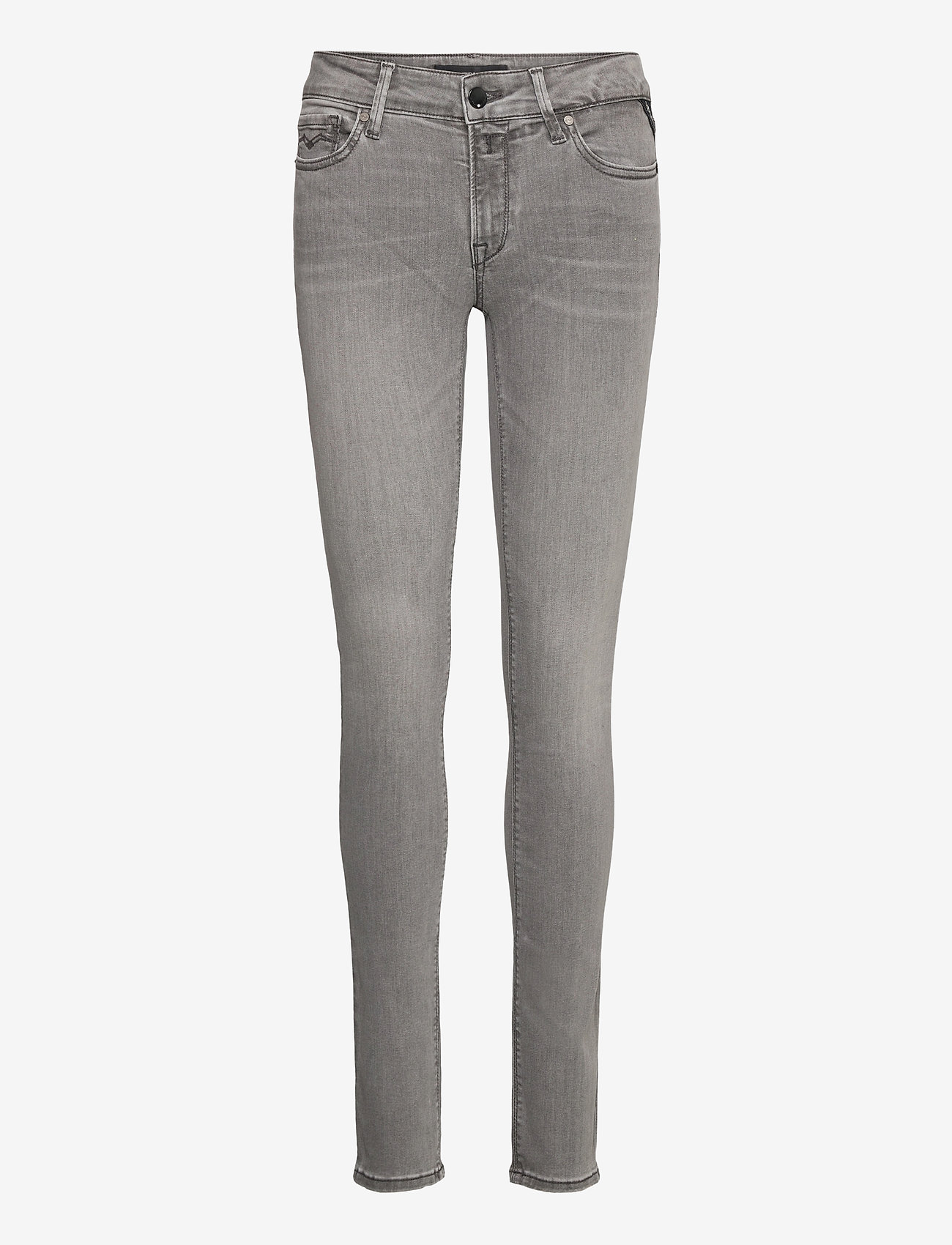 Replay - NEW LUZ - džinsa bikses ar šaurām starām - medium grey - 0
