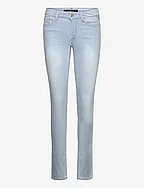 NEW LUZ Trousers SKINNY 99 Denim - BLUE