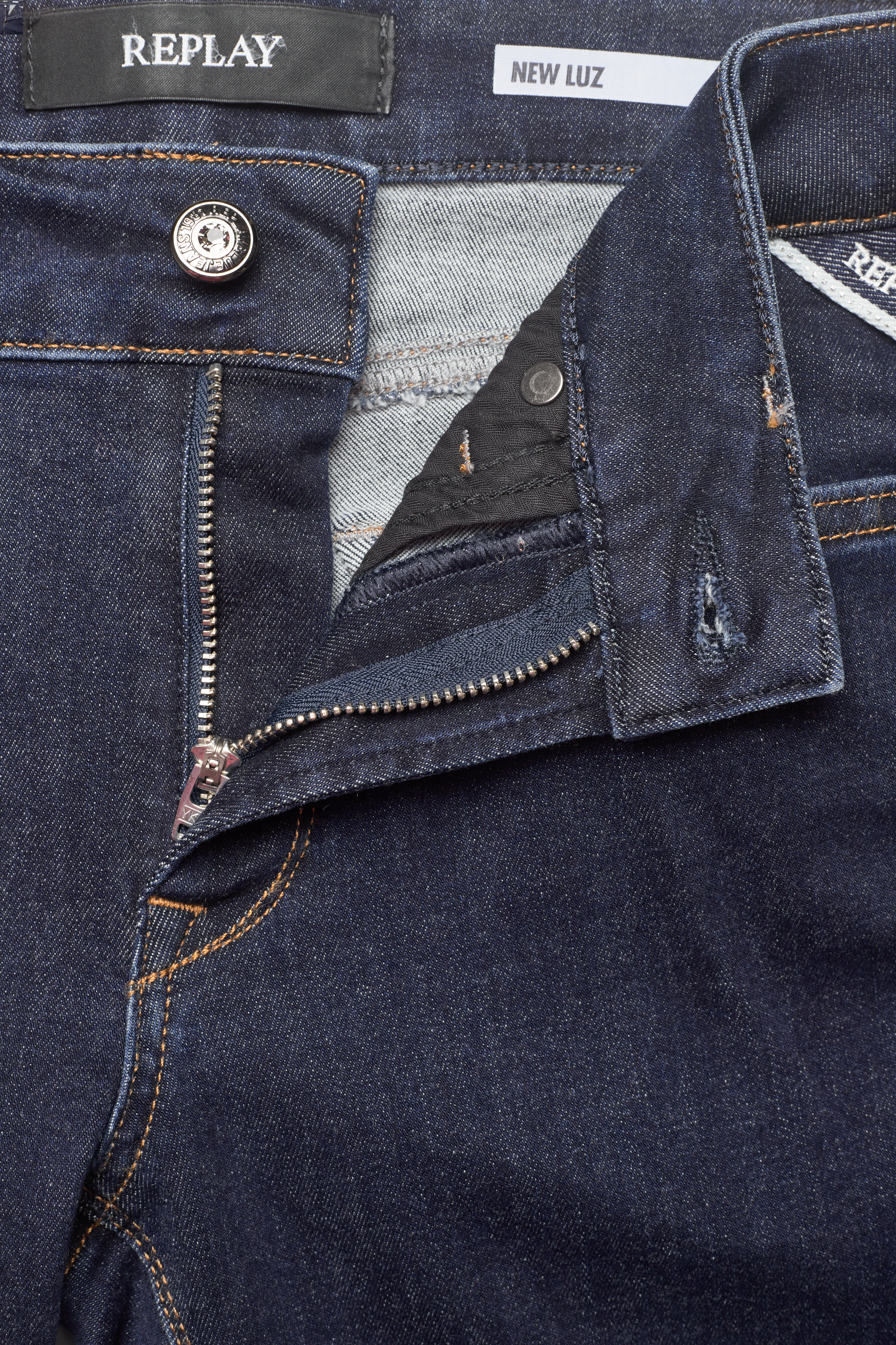 Replay - NEW LUZ Trousers - dark blue - 3