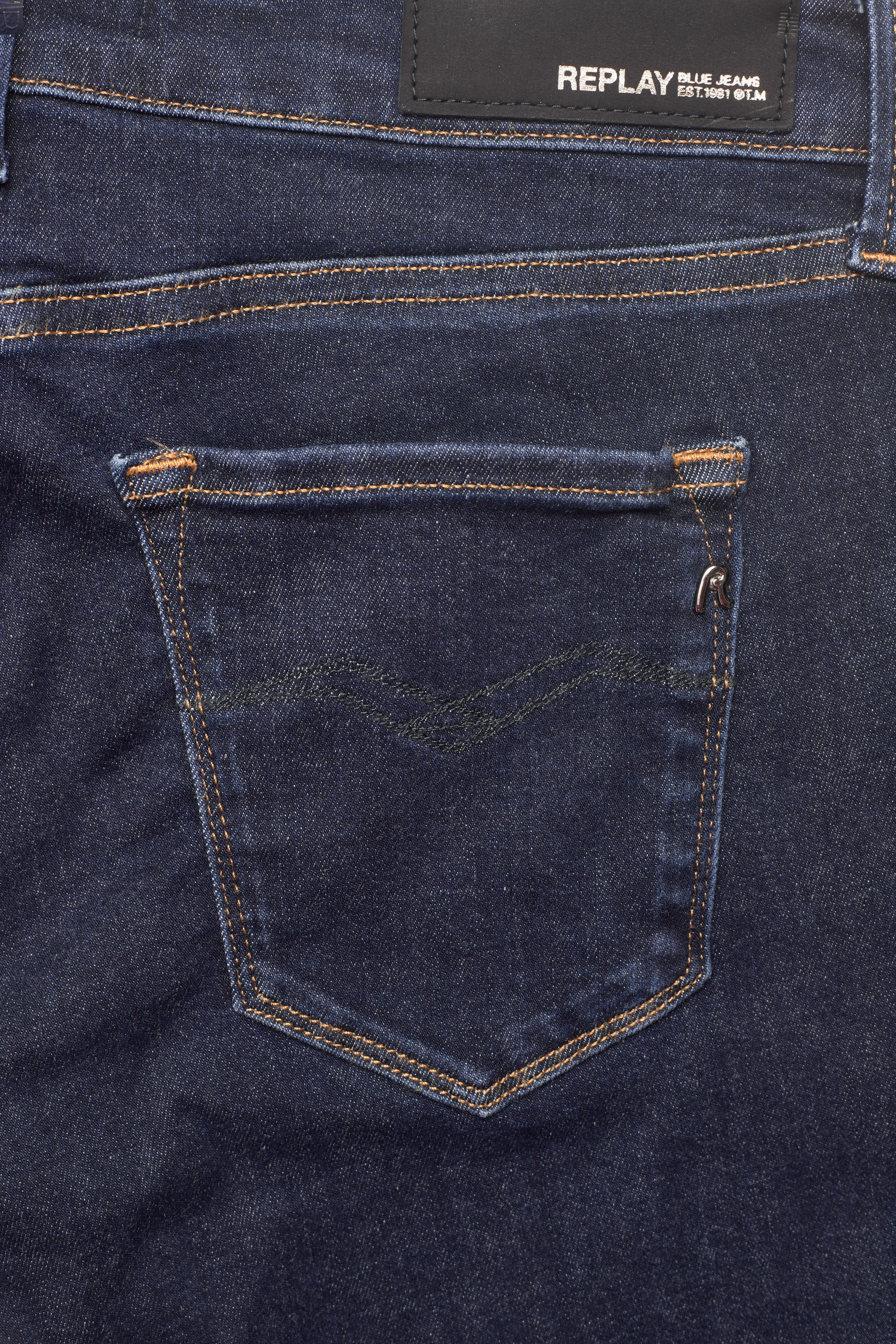 Replay - NEW LUZ Trousers - dark blue - 4