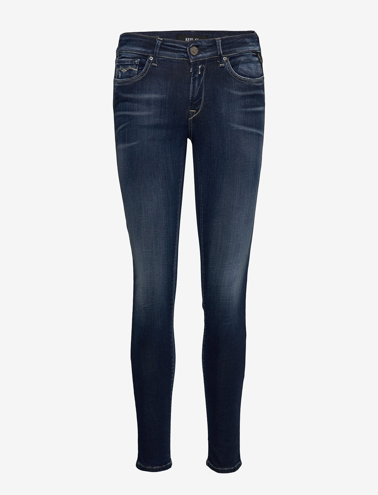Replay - NEW LUZ - džinsa bikses ar šaurām starām - dark blue - 0