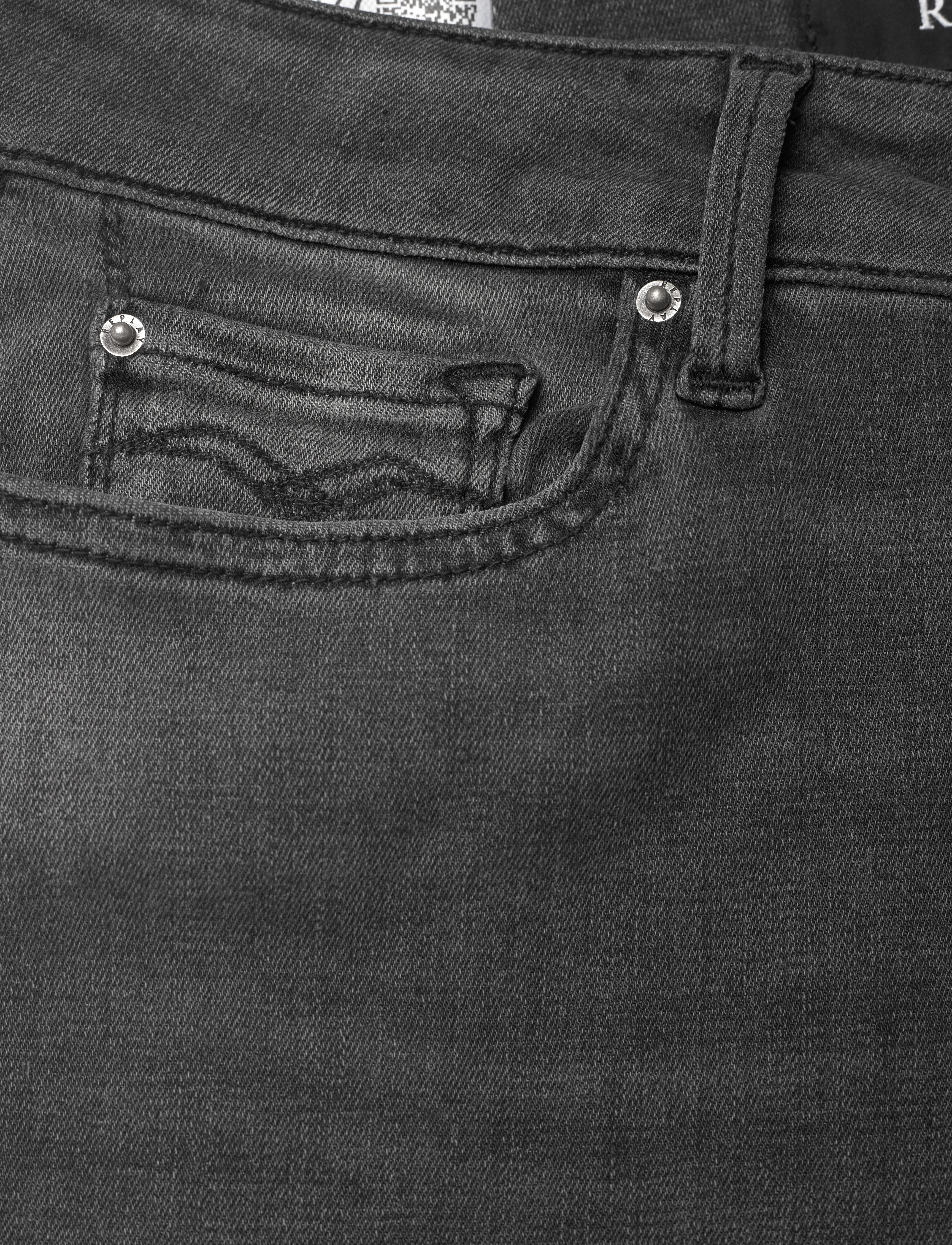 Replay - NEW LUZ Trousers SKINNY HYPERFLEX ORIGINAL - grey - 4