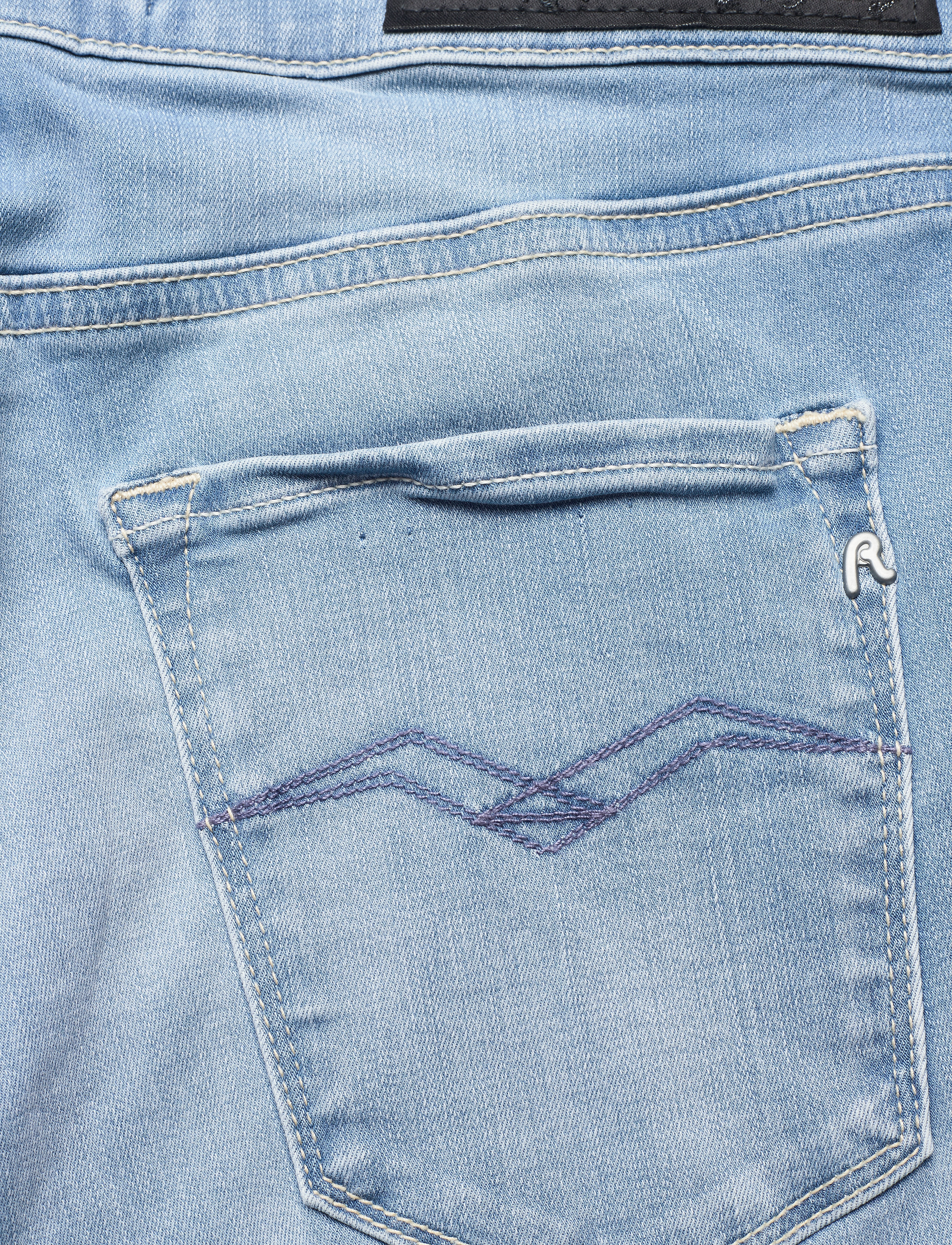 Replay - NEW LUZ Trousers Hyperflex Re-Used XLite - light blue - 4