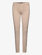 NEW LUZ Trousers SKINNY Hyperflex Colour XLite - BEIGE
