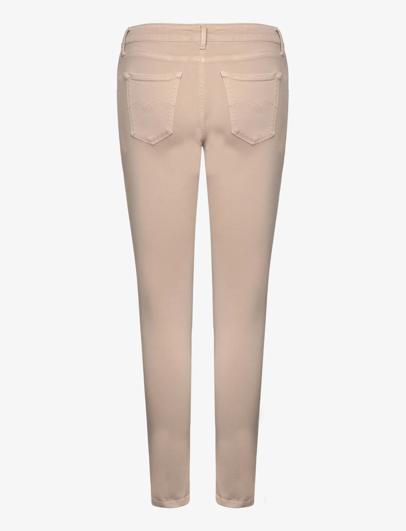 Replay - NEW LUZ Trousers SKINNY Hyperflex Colour XLite - pillifarkut - beige - 1