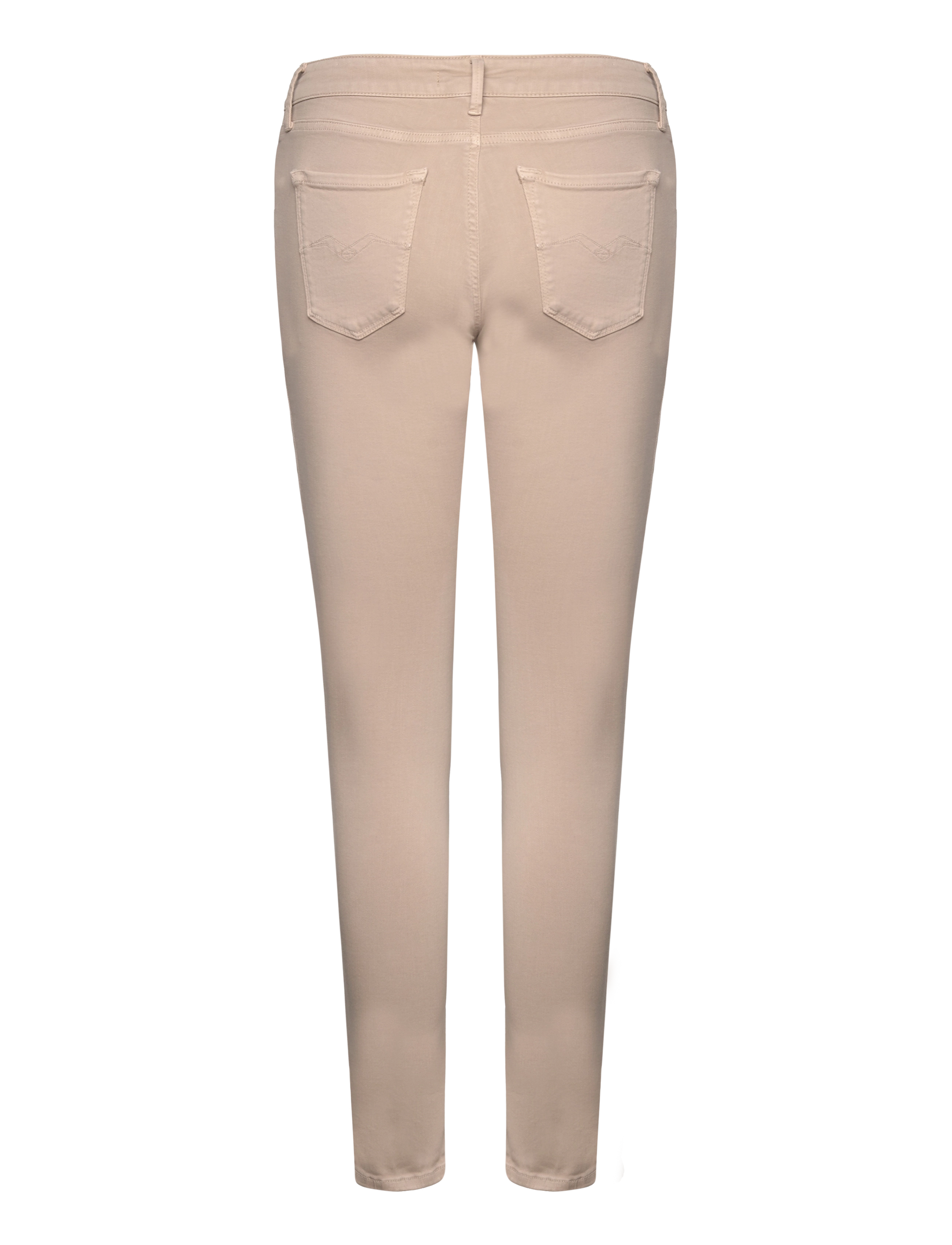 Replay - NEW LUZ Trousers SKINNY Hyperflex Colour XLite - beige - 2