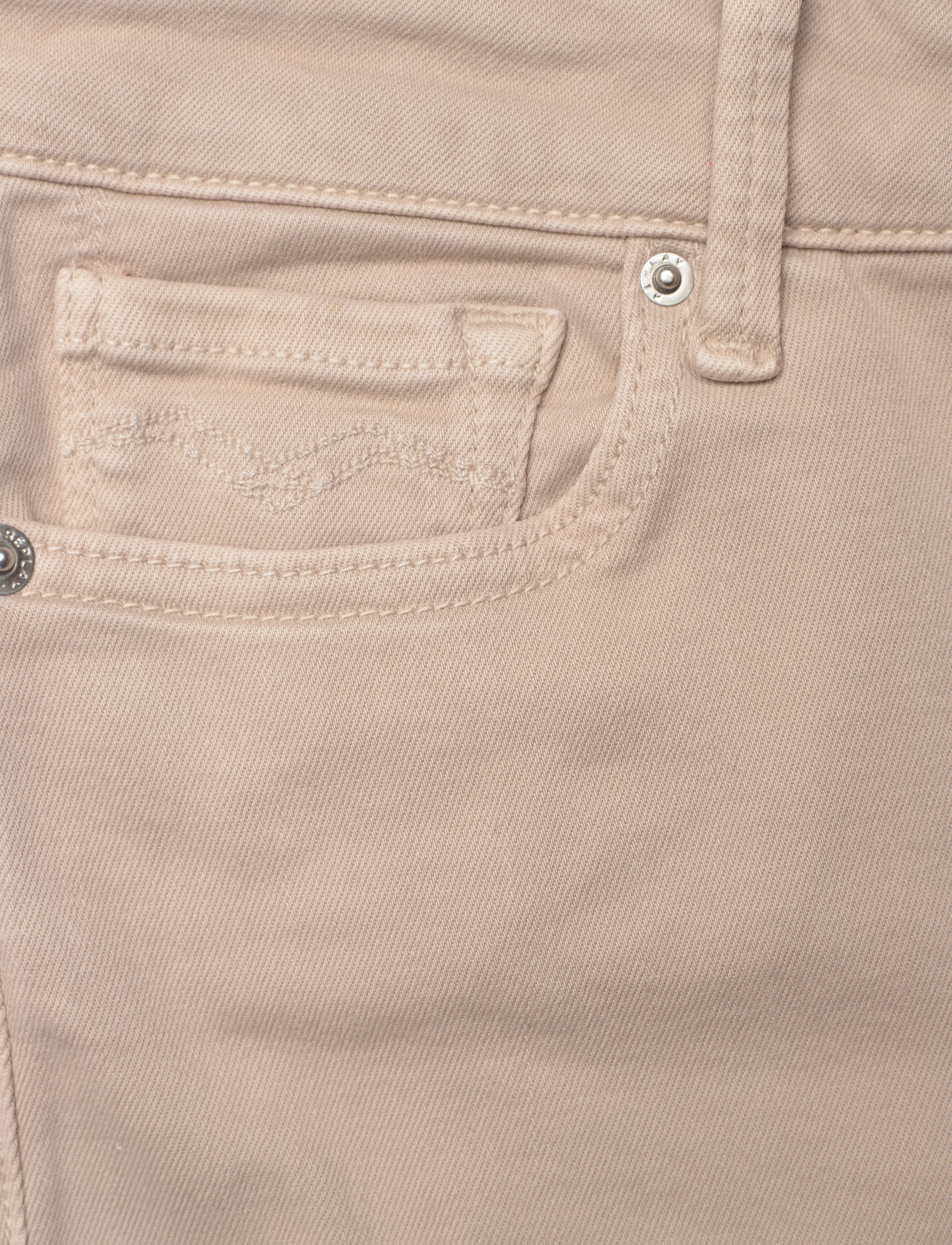 Replay - NEW LUZ Trousers SKINNY Hyperflex Colour XLite - beige - 4