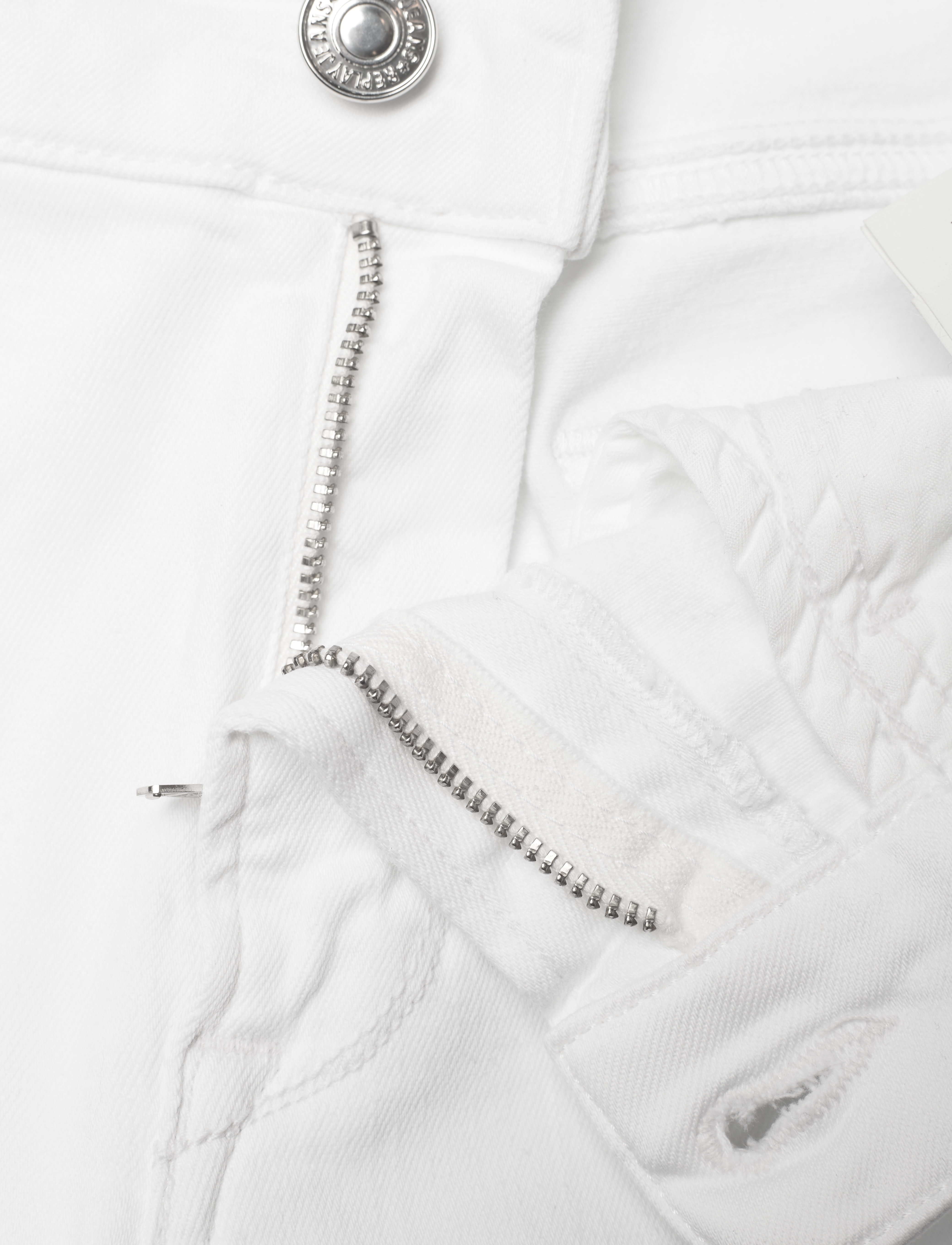 Replay - NEW LUZ Trousers SKINNY Hyperflex Colour XLite - white - 5