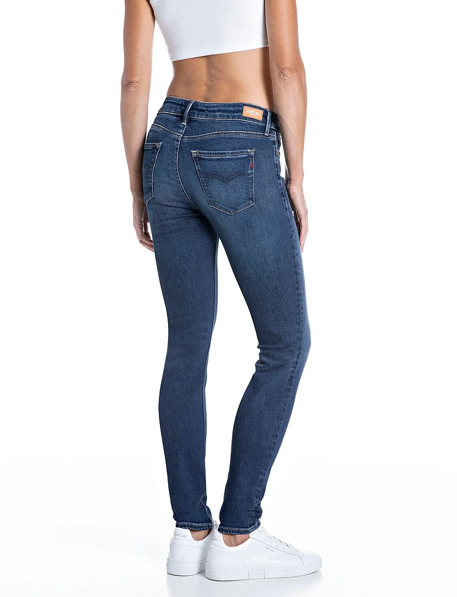 Replay - NEWLUZ Trousers SKINNY - liibuvad teksad - blue - 3