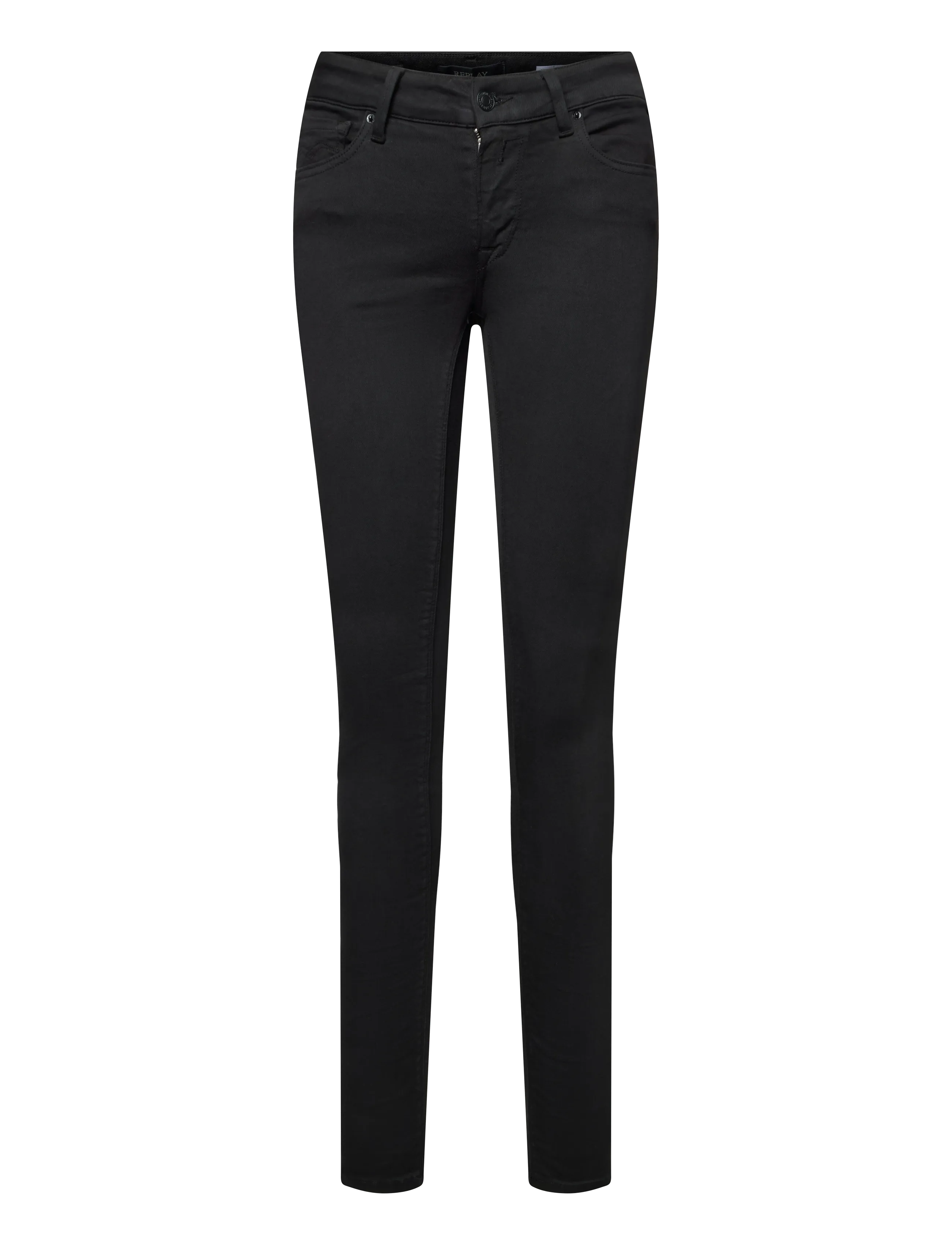 Replay - NEW LUZ Trousers SKINNY Hyperflex Colour XLite - black - 1