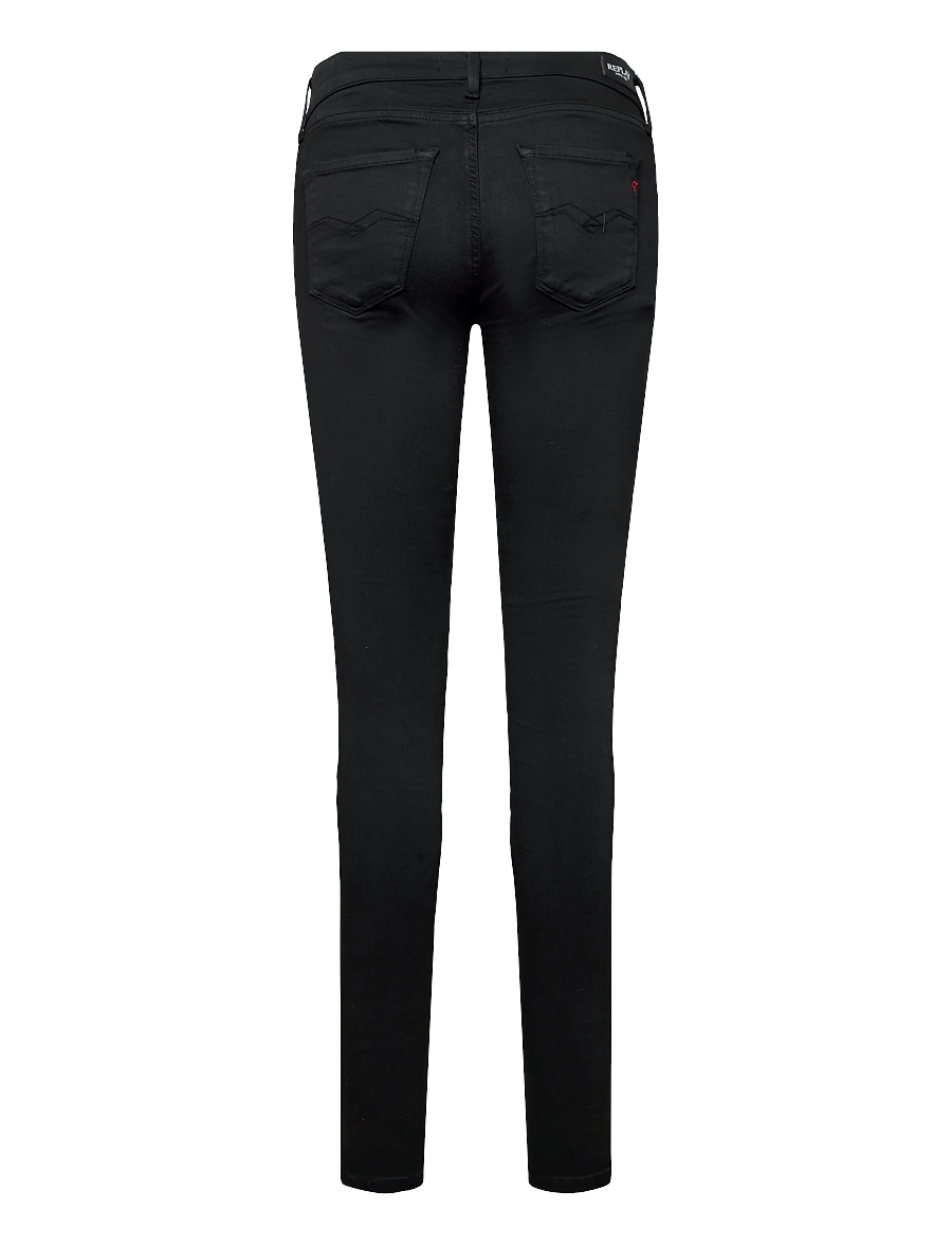 Replay - NEW LUZ Trousers SKINNY Hyperflex Colour XLite - skinny jeans - black - 2