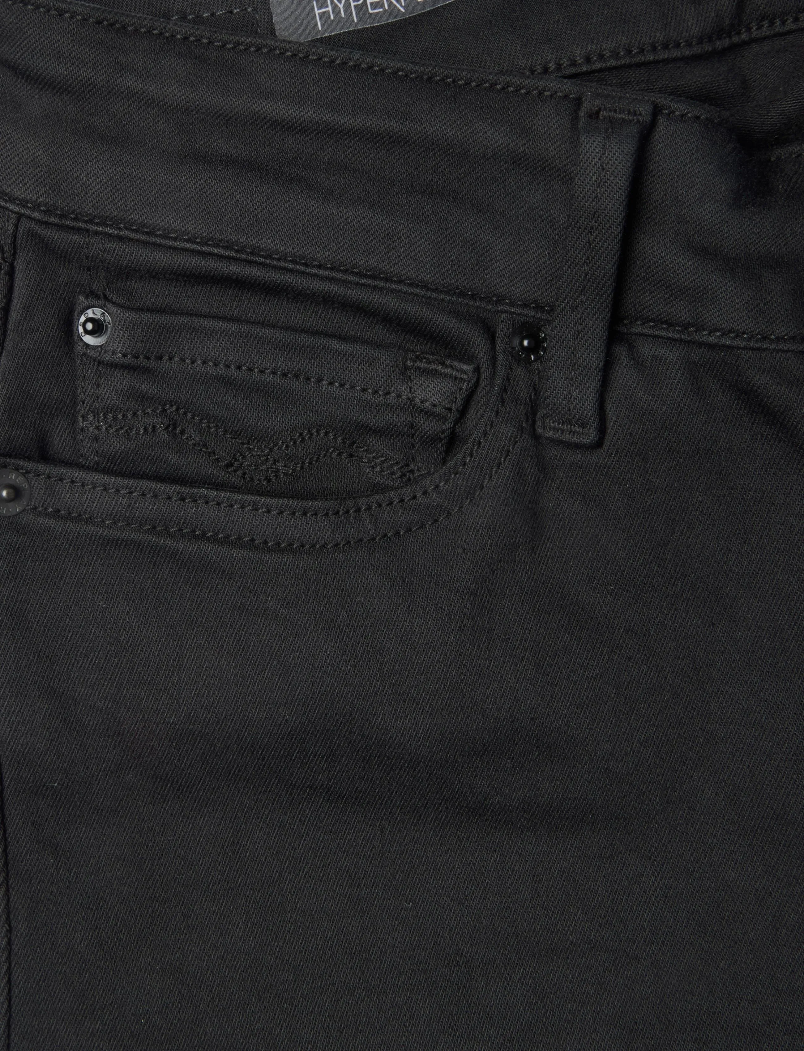 Replay - NEW LUZ Trousers SKINNY Hyperflex Colour XLite - black - 5