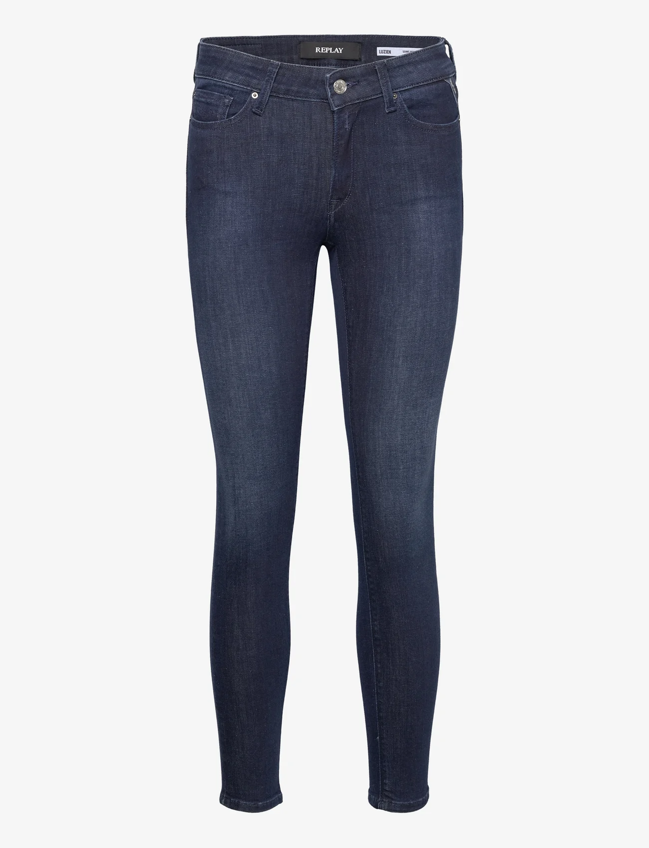 Replay - LUZIEN Trousers SKINNY HIGH WAIST 99 Denim - skinny jeans - blue - 0