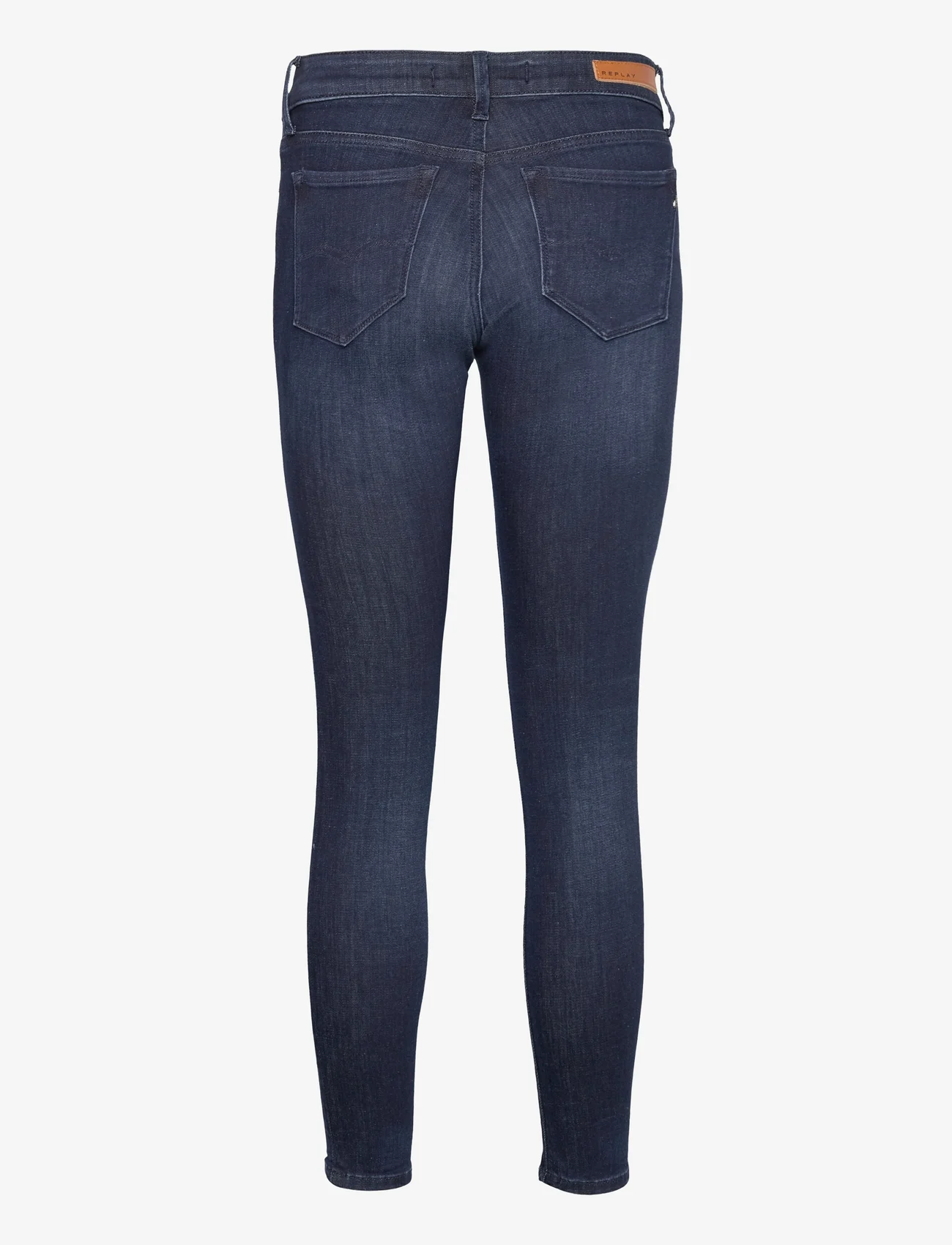 Replay - LUZIEN Trousers SKINNY HIGH WAIST 99 Denim - džinsa bikses ar šaurām starām - blue - 1