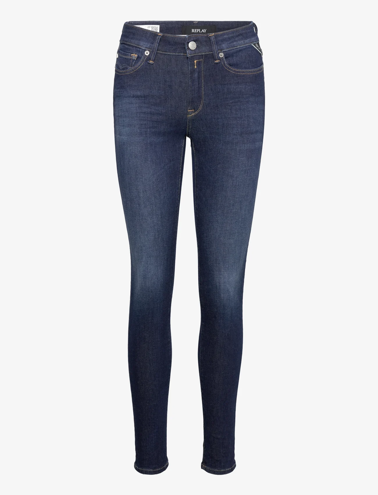 Replay - LUZIEN Trousers RECYCLED 360 Hyperflex - džinsa bikses ar šaurām starām - blue - 0