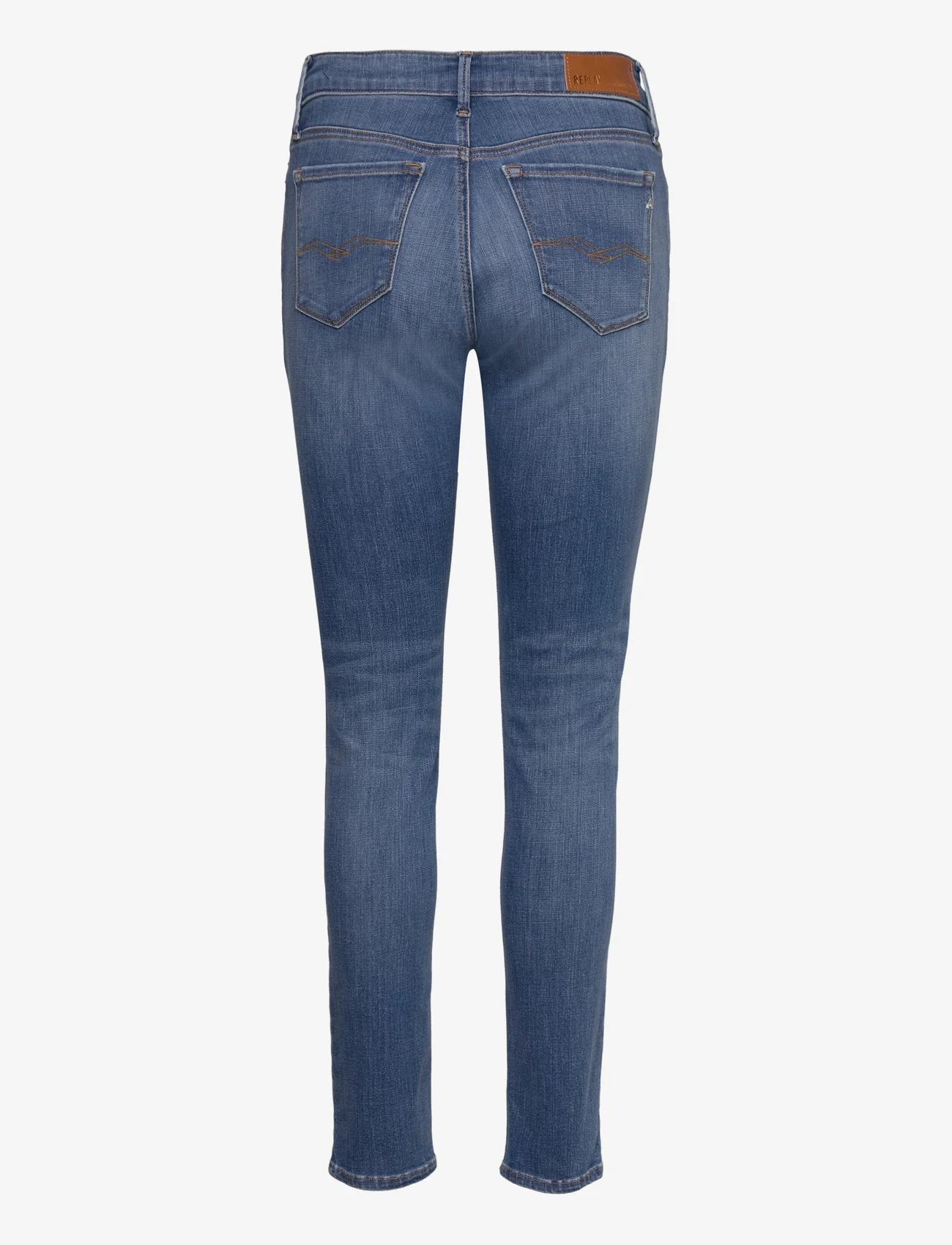 Replay - LUZIEN Trousers SKINNY HIGH WAIST - džinsa bikses ar šaurām starām - blue - 1