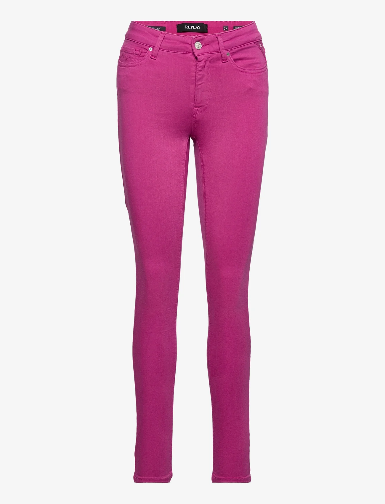 Replay - LUZIEN Trousers Hyperflex Colour XLite - džinsa bikses ar šaurām starām - cyclamen - 0