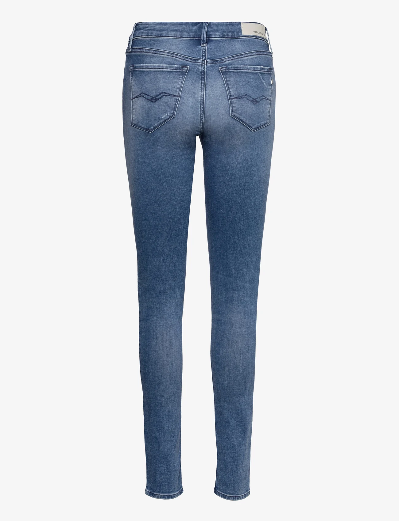 Replay - LUZIEN Trousers SKINNY HIGH WAIST - blue - 1