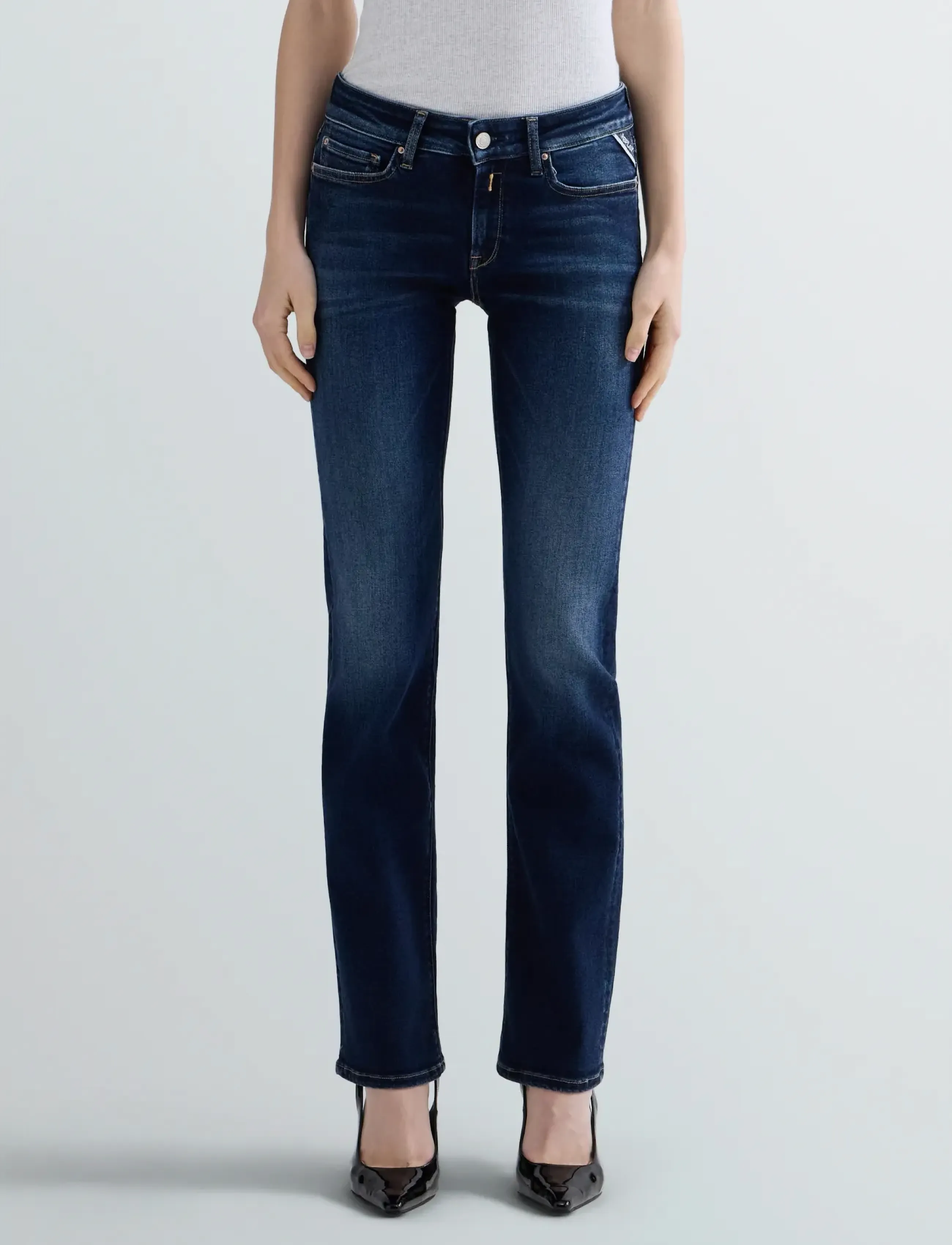 Replay - NEW LUZ BOOTCUT Trousers BOOTCUT - bootcut-jeans - dark blue - 5