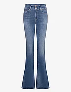 NEWLUZ FLARE Trousers FLARE - BLUE