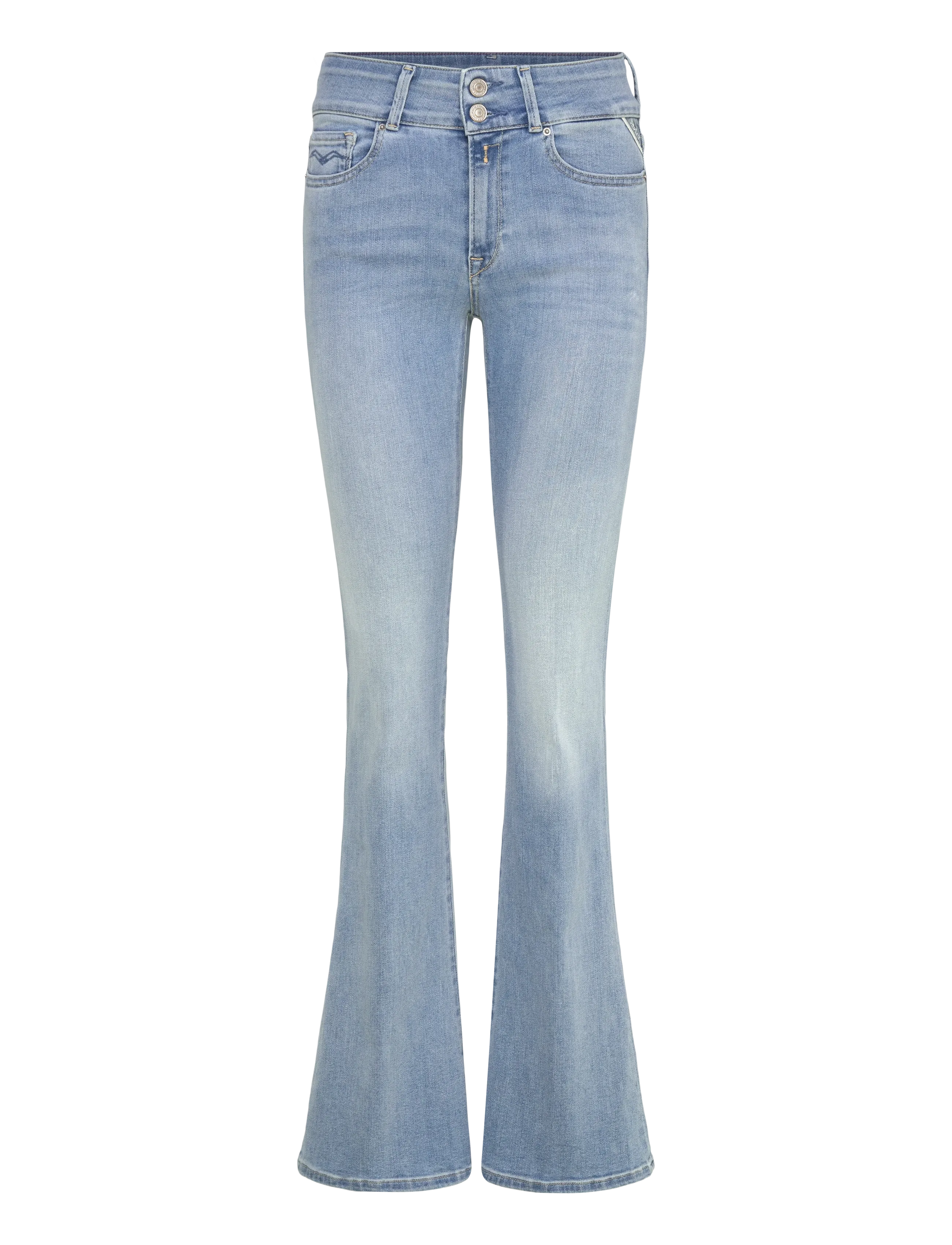 REPLAY Newluz Flare Hosen Flare Blau - 29x32 - Damen