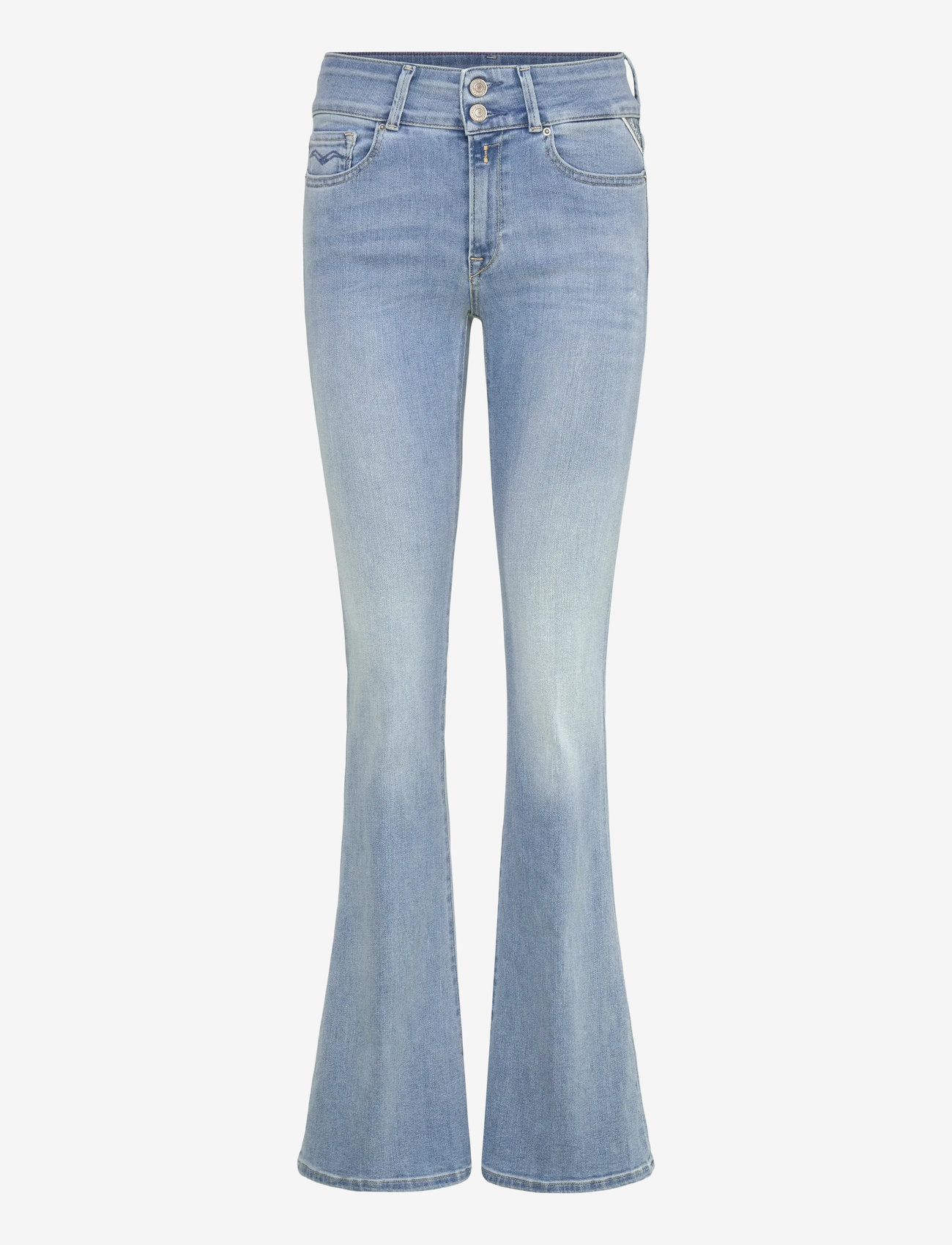 Replay - NEWLUZ FLARE Trousers FLARE - flared jeans - blue - 1