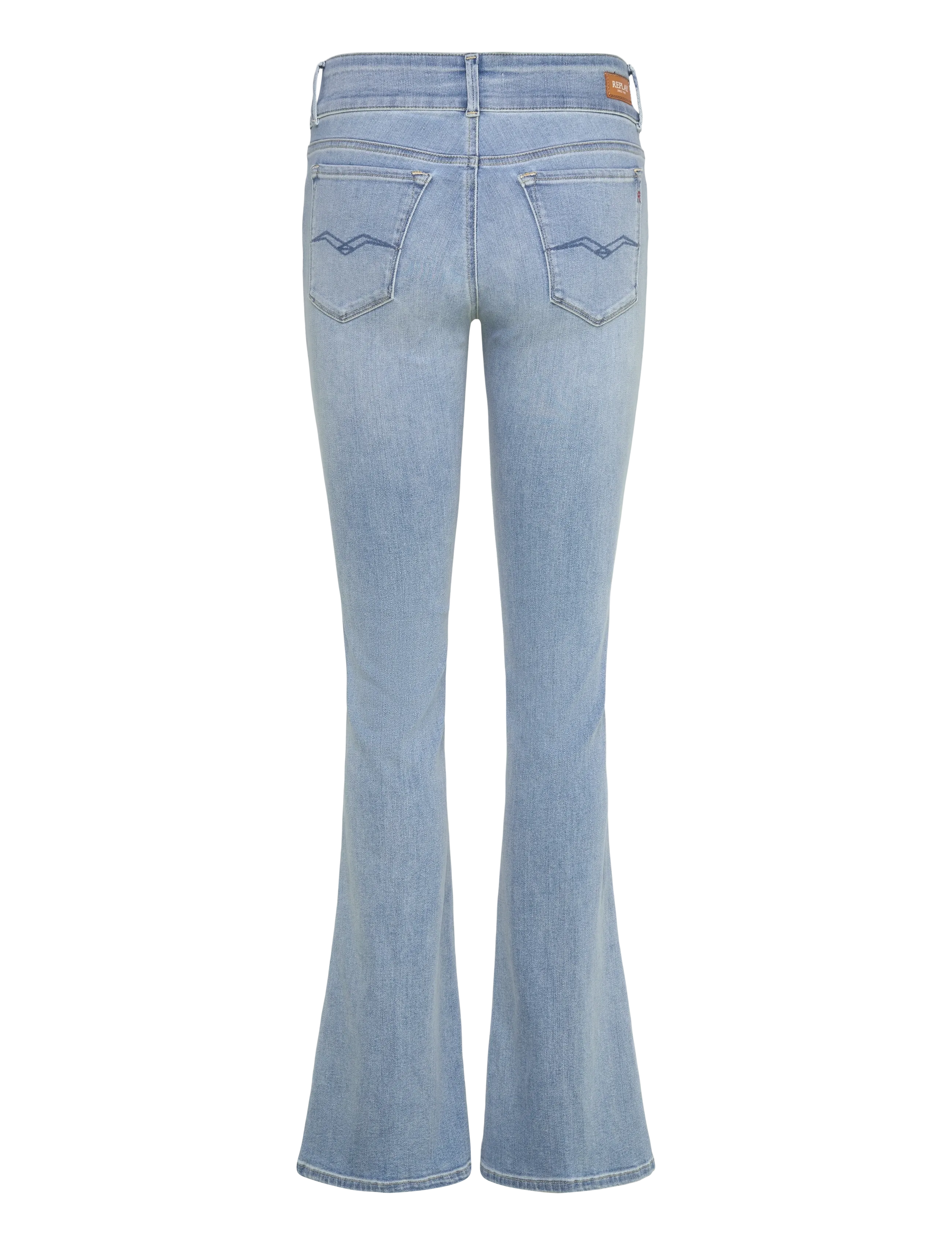 Replay - NEWLUZ FLARE Trousers FLARE - flared jeans - blue - 2